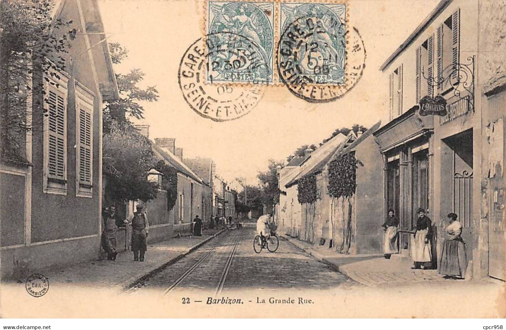 77 - BARBIZON - SAN57317 - La Grande Rue - Barbizon