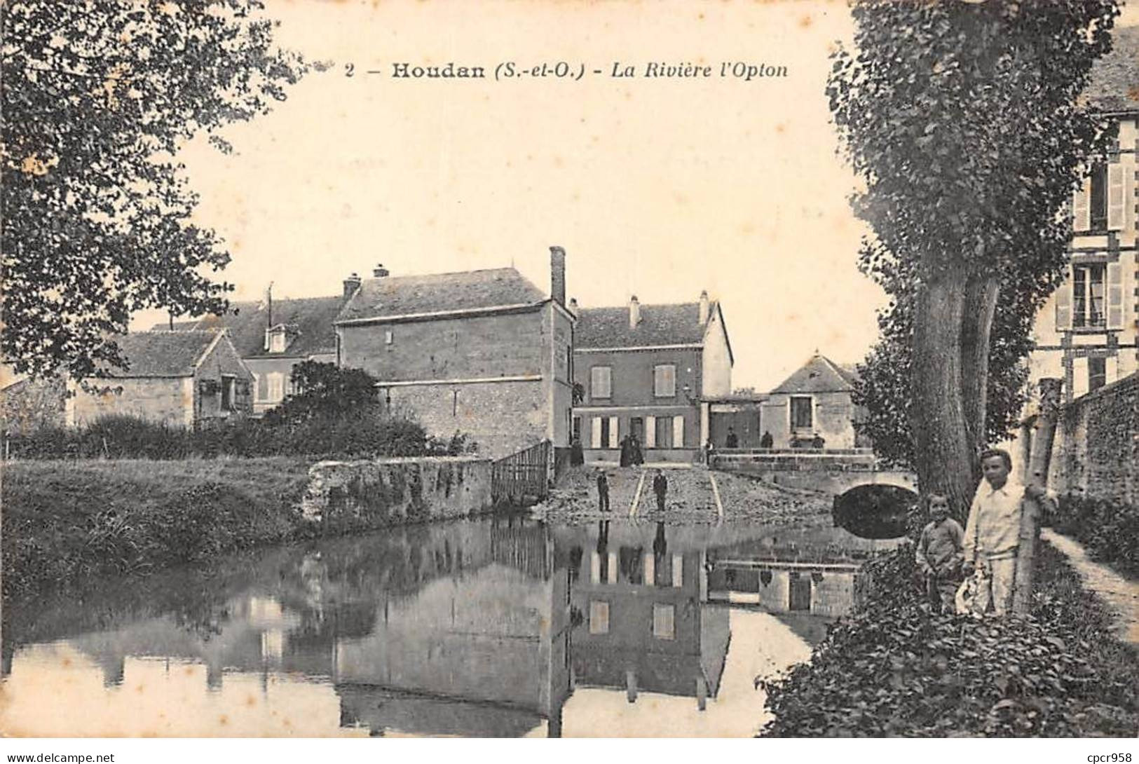 78 - HOUDAN - SAN57352 - La Rivière L'Opton - Houdan