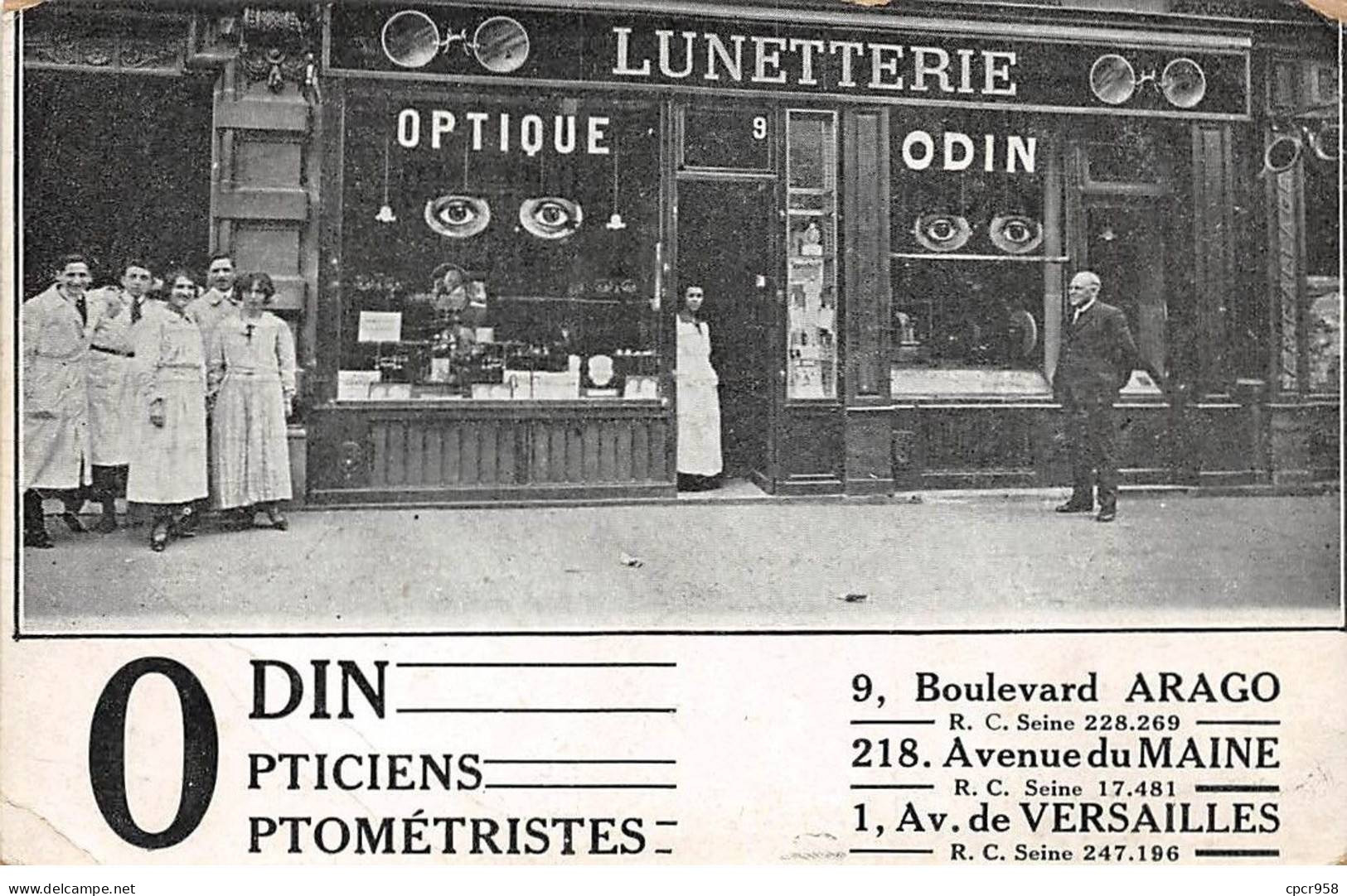 75014 - PARIS - SAN50704 - Lunetterie - Opticiens - Boulevard Arago - Paris (14)