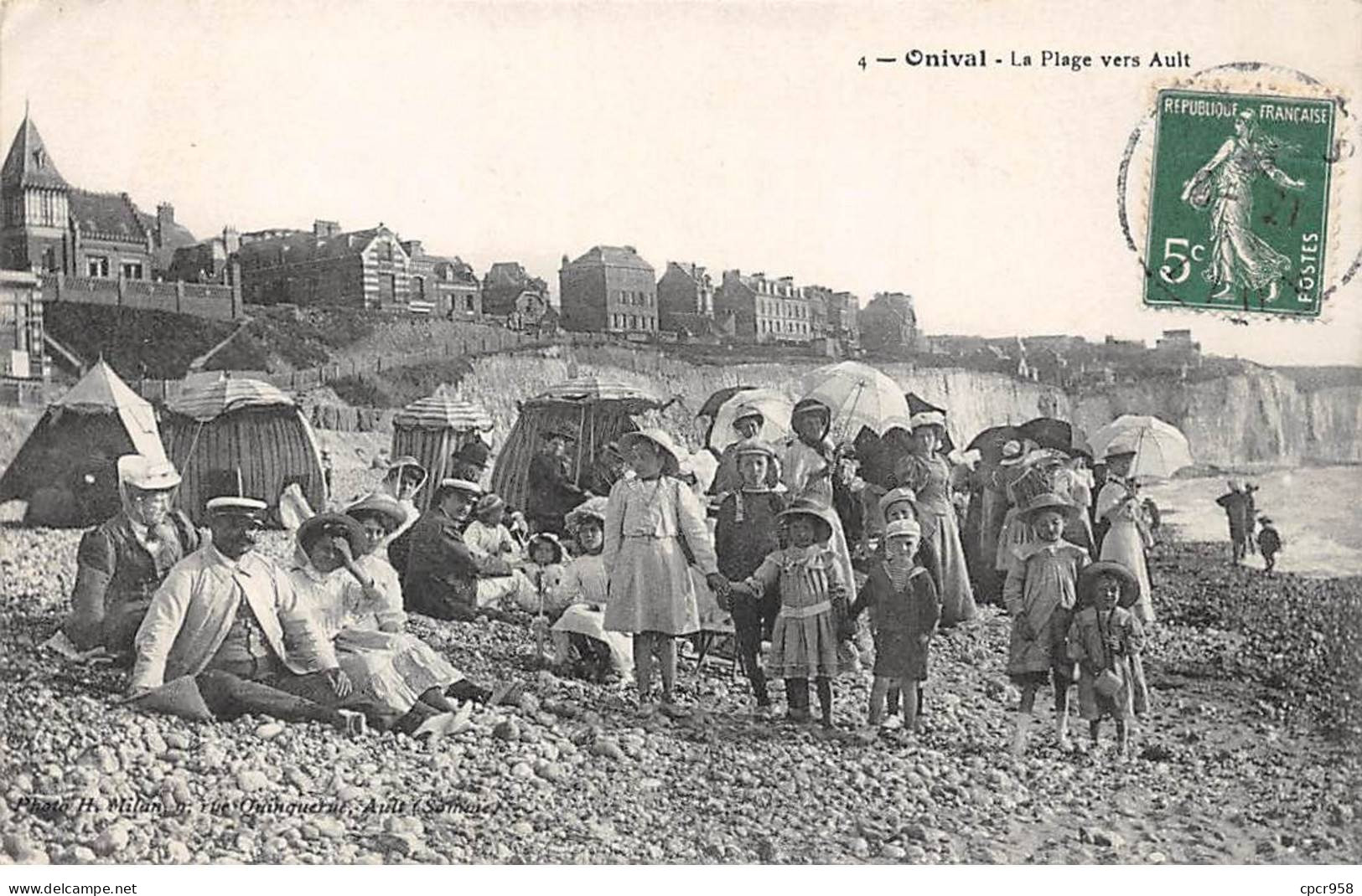 80 - ONIVAL - SAN50816 - La Plage Vers Ault - Onival