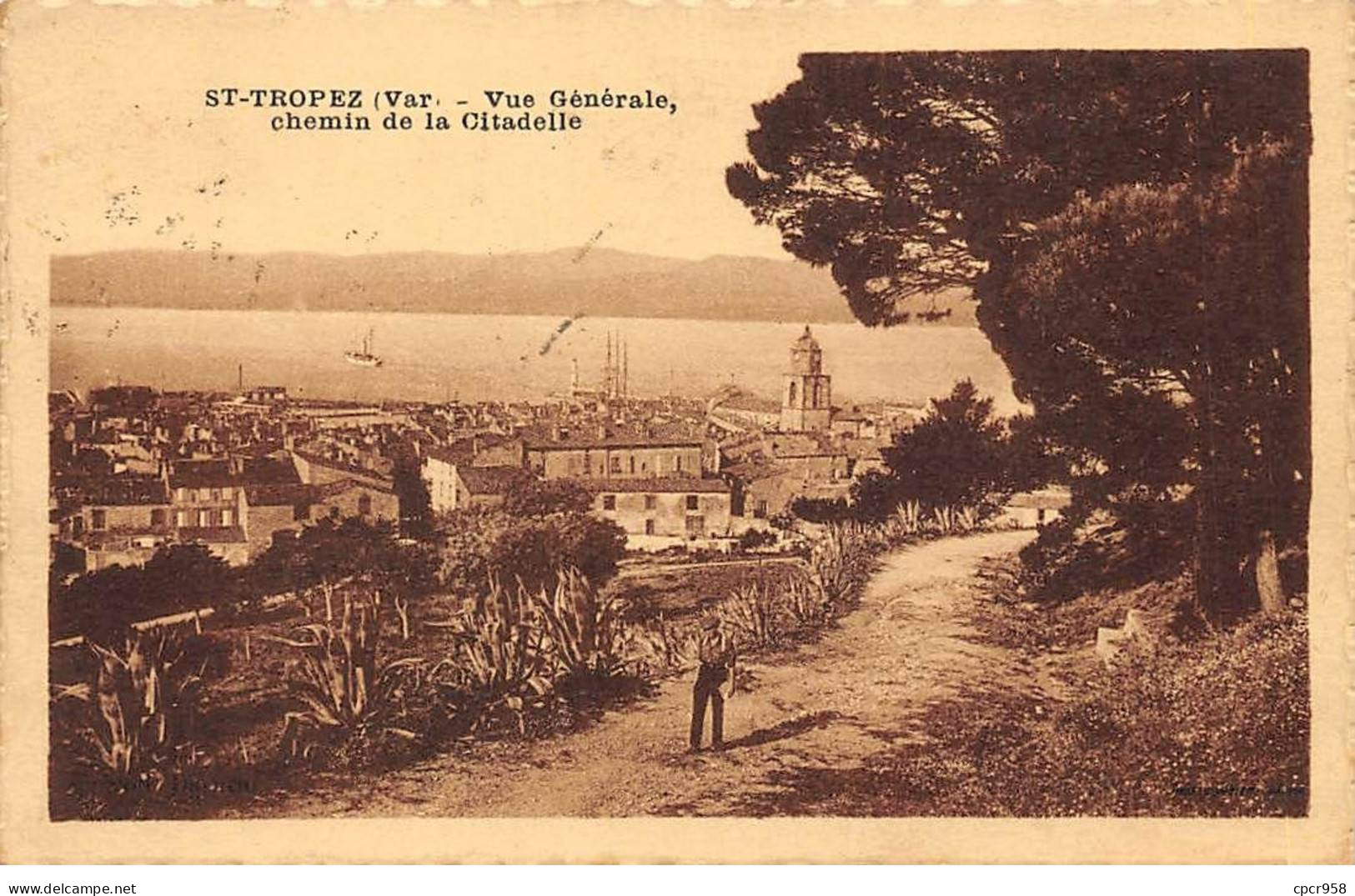 83 - SAINT TROPEZ - SAN50827 - Vue Générale - Chemin De La Citadelle - Saint-Tropez