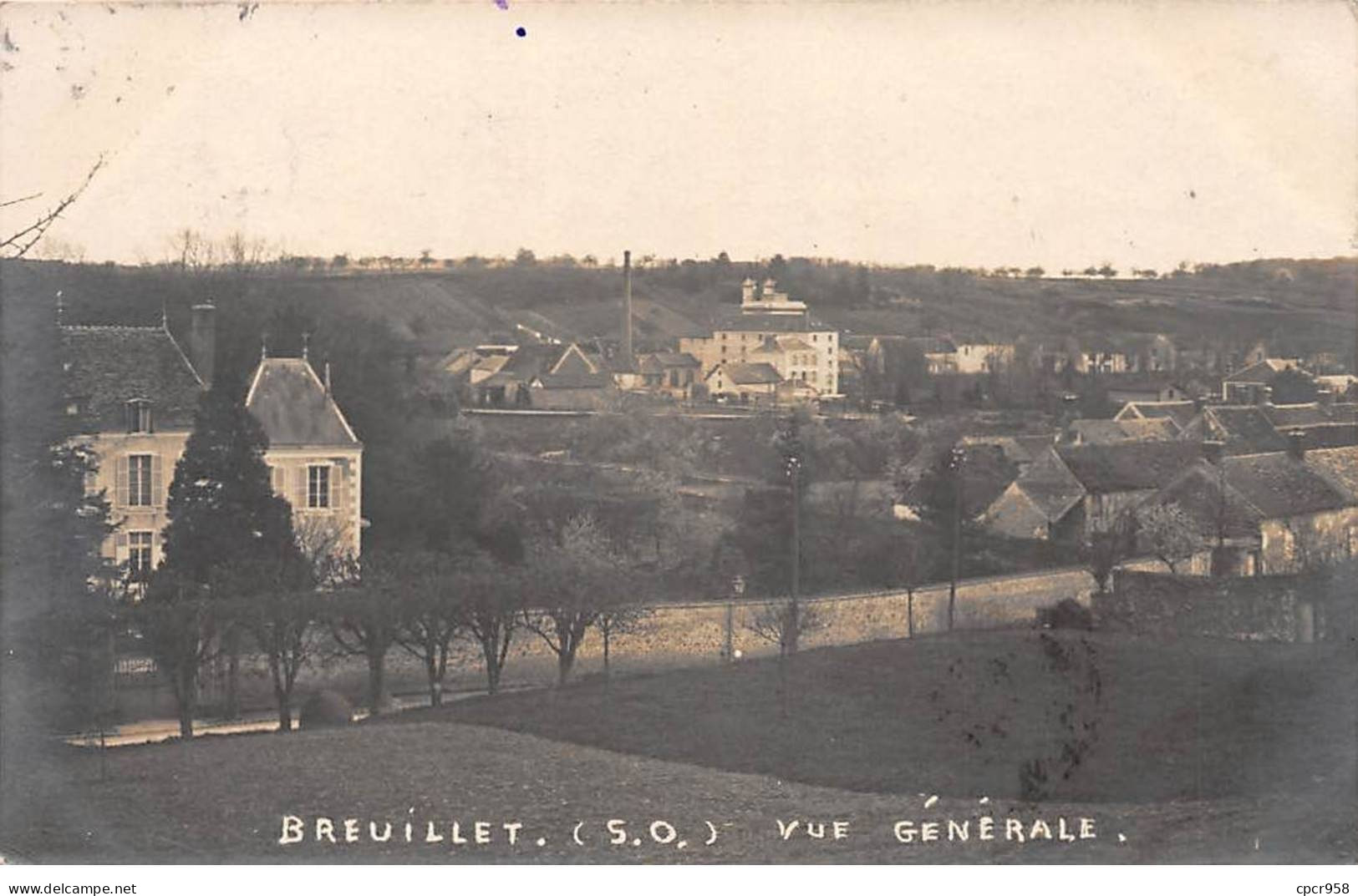 91 - BREUILLET - SAN50886 - Vue Générale - Carte Photo - Sonstige & Ohne Zuordnung