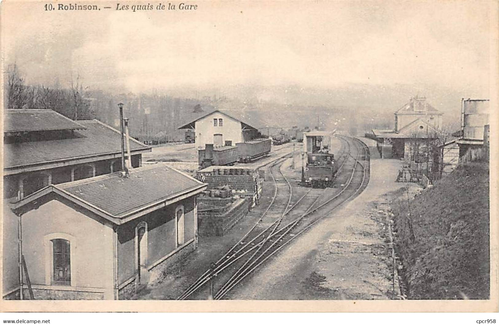 92 - ROBINSON - SAN50903 - Les Quais De La Gare - Train - Le Plessis Robinson