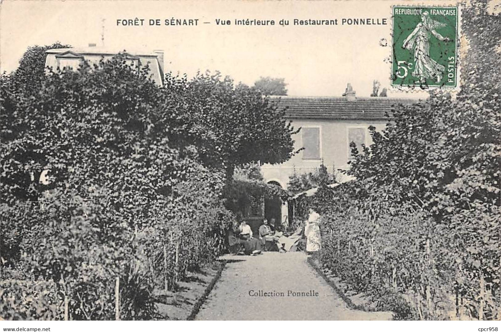 91 - SENART - SAN50893 - La Forêt - Vue Intérieure Du Restaurant Ponnelle - Sénart