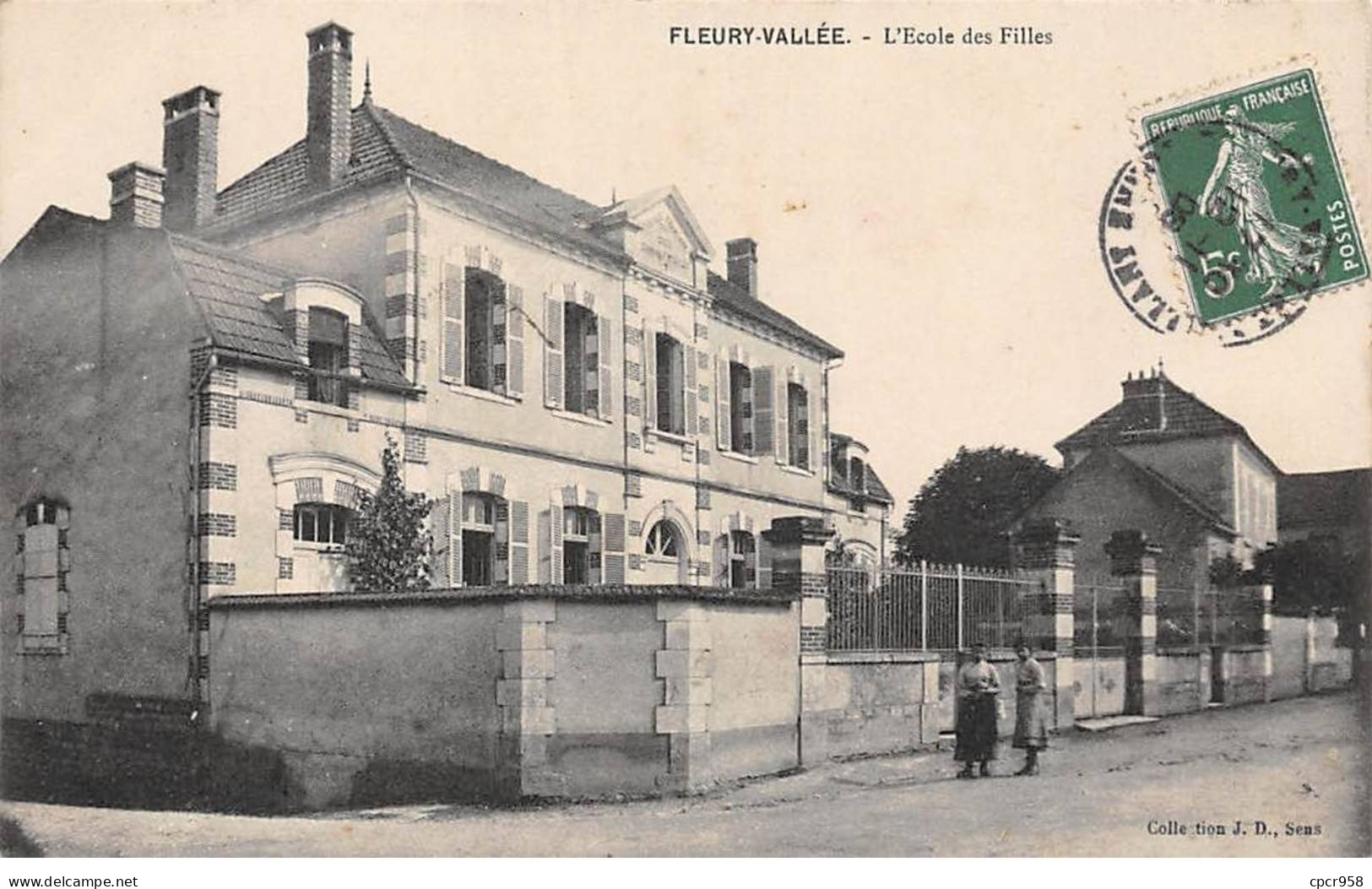 89 - FLEURY VALLEE - SAN50884 - L'Ecole Des Filles - Autres & Non Classés