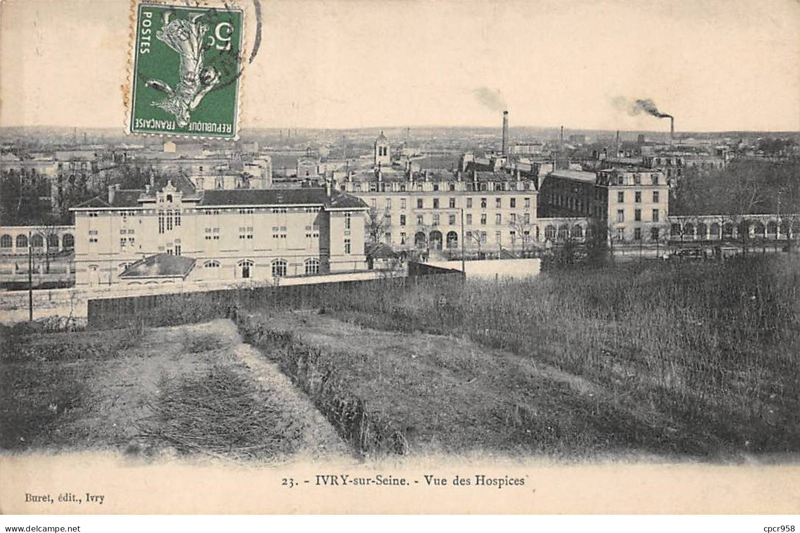 94 - IVRY SUR SEINE - SAN50917 - Vue Des Hospices - Ivry Sur Seine