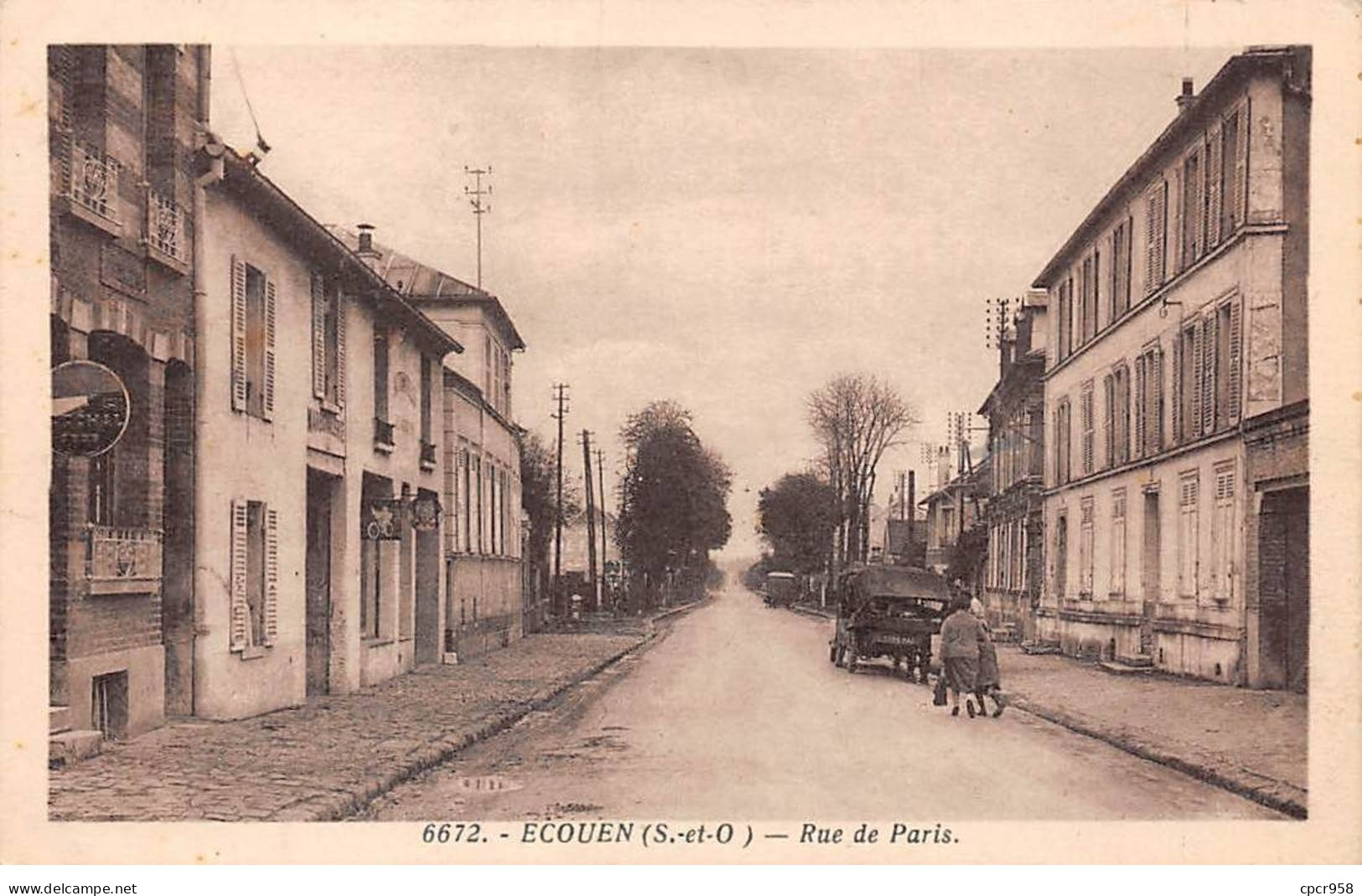 95 - ECOUEN - SAN50927 - Rue De Paris - Ecouen