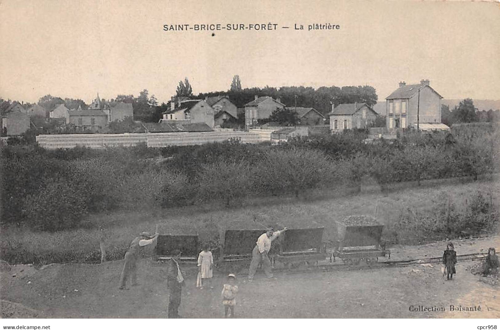 95 - SAINT BRICE SOUS FORET - SAN50939 - La Plâtrière - Mine - Saint-Brice-sous-Forêt