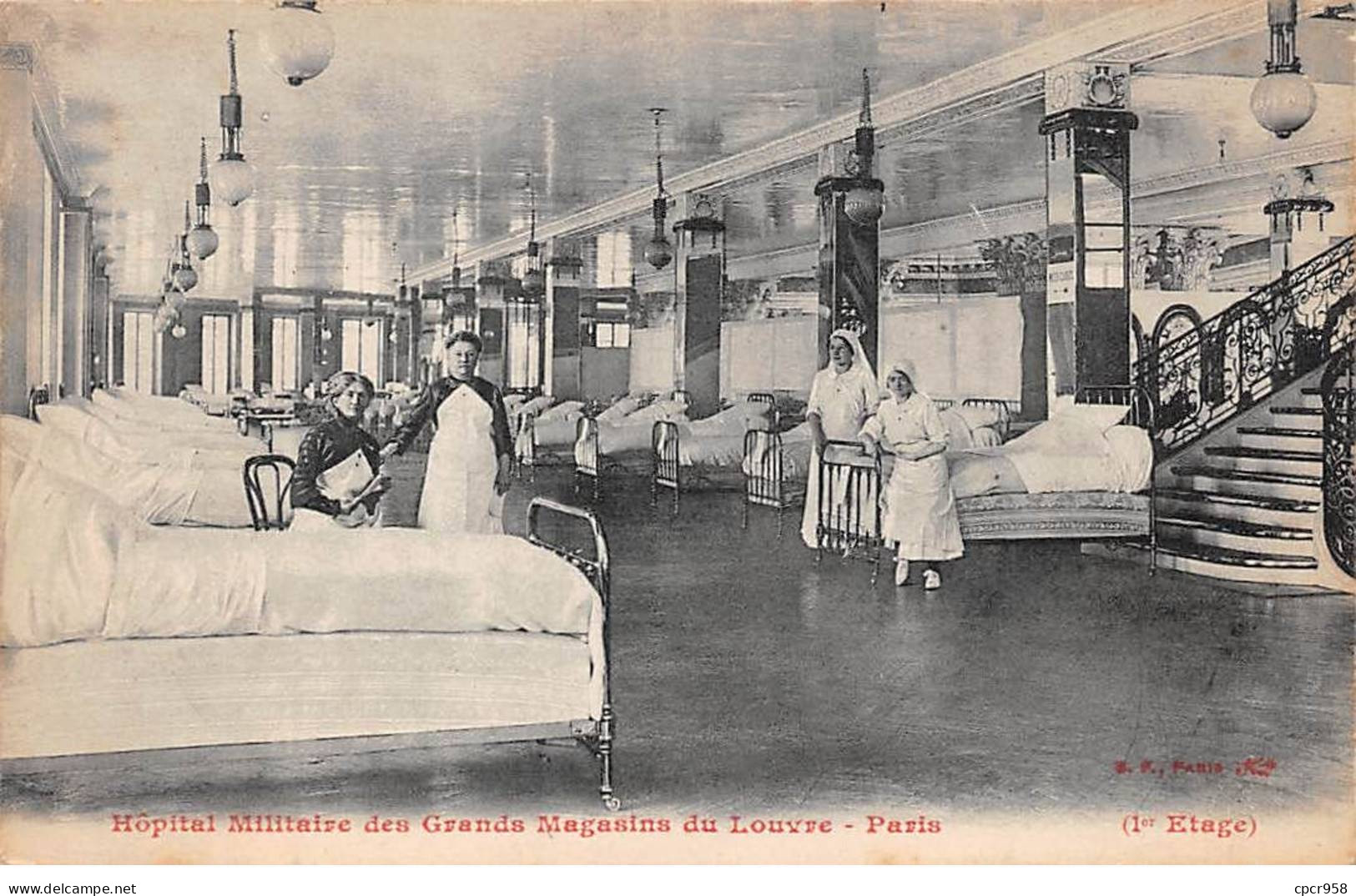 75001 - PARIS - SAN53232 - Hôpital Militaire Des Grands Magasins Du Louvre - Paris (01)