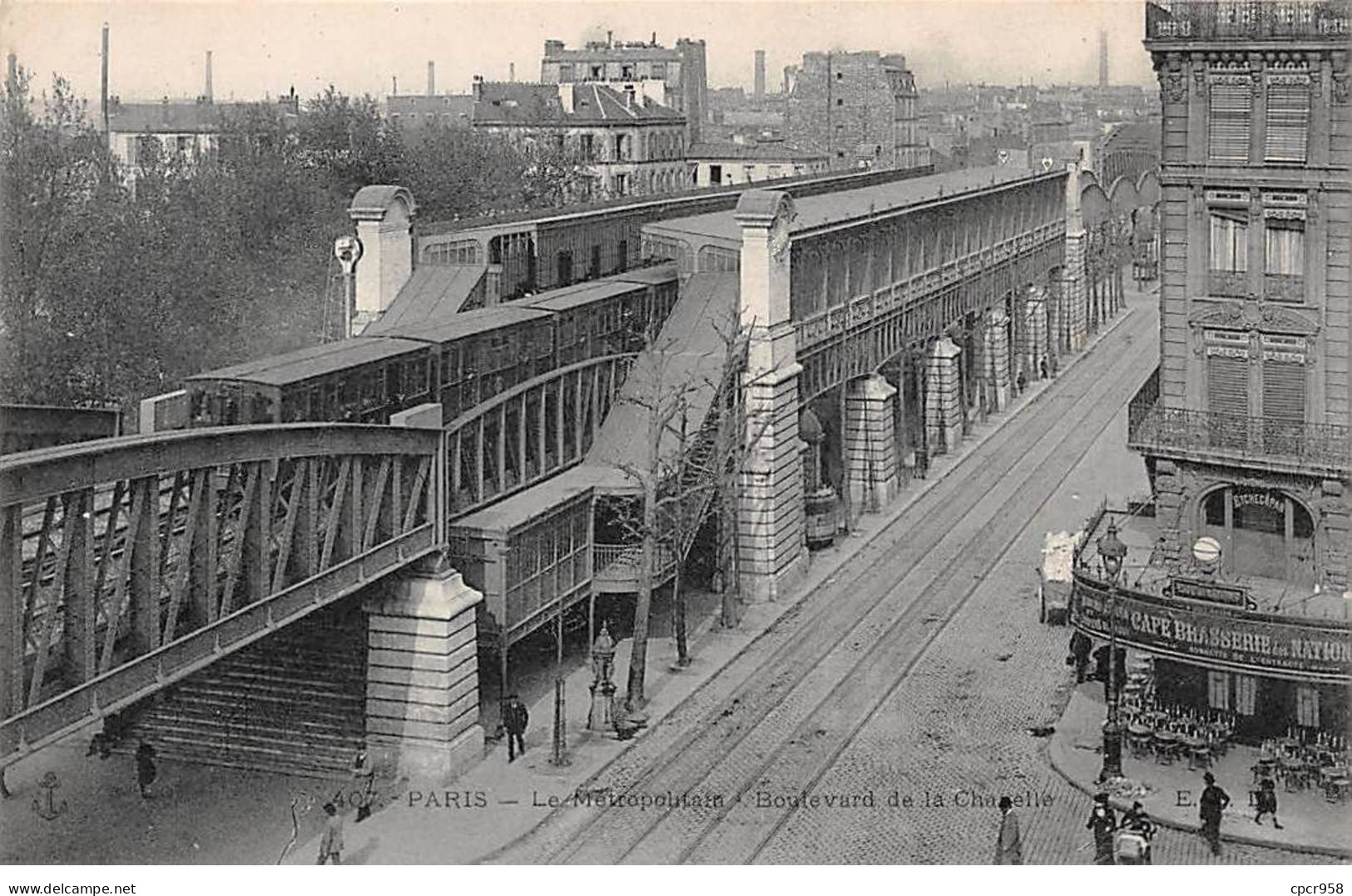 75010 - PARIS - SAN53243 - Le Métropolitain - Boulevard De La Chapelle - Métro - Distretto: 10