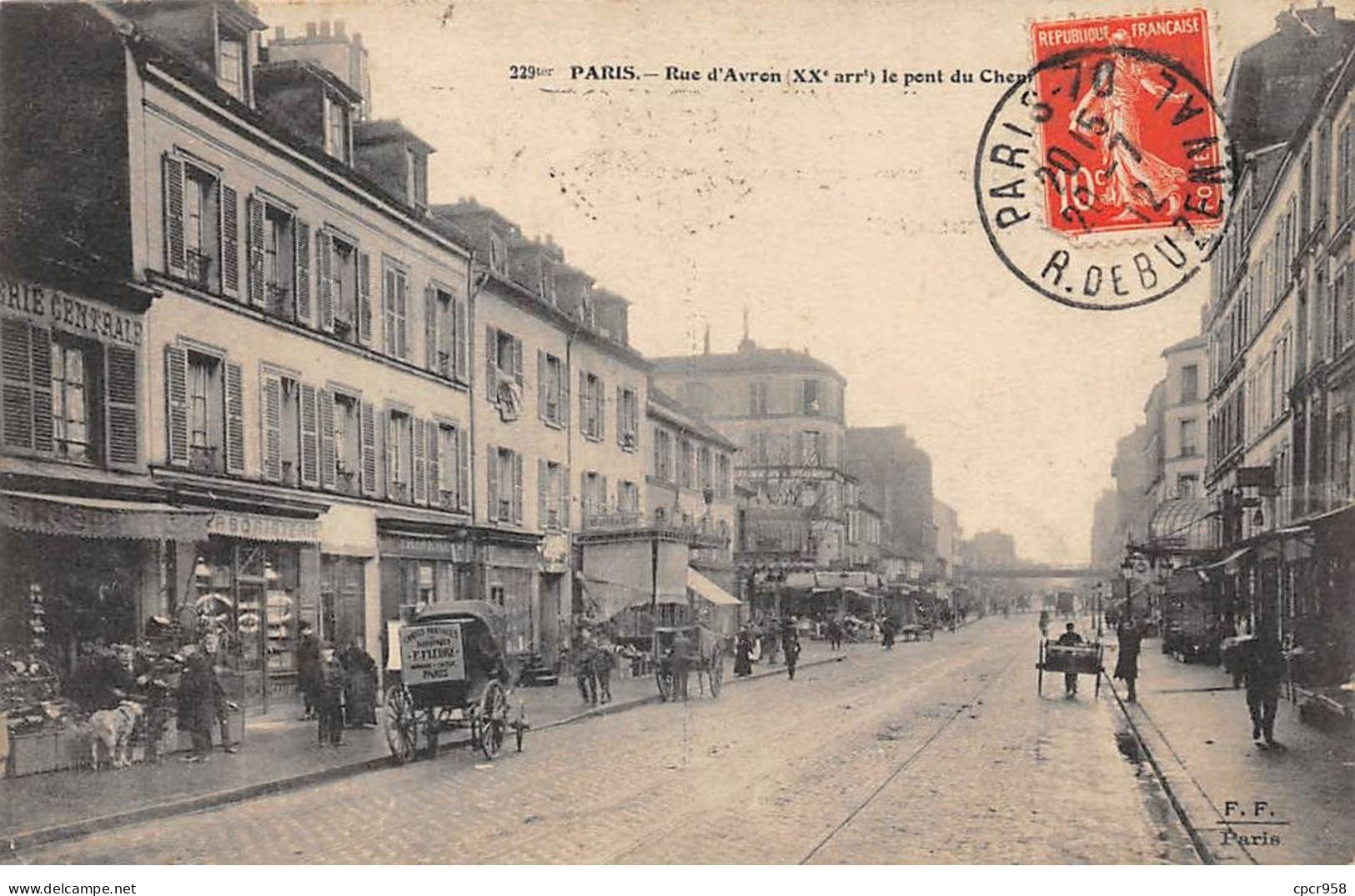 75020 - PARIS - SAN53273 - Rue D'Avron - Le Pont Du Chen... - Distrito: 20