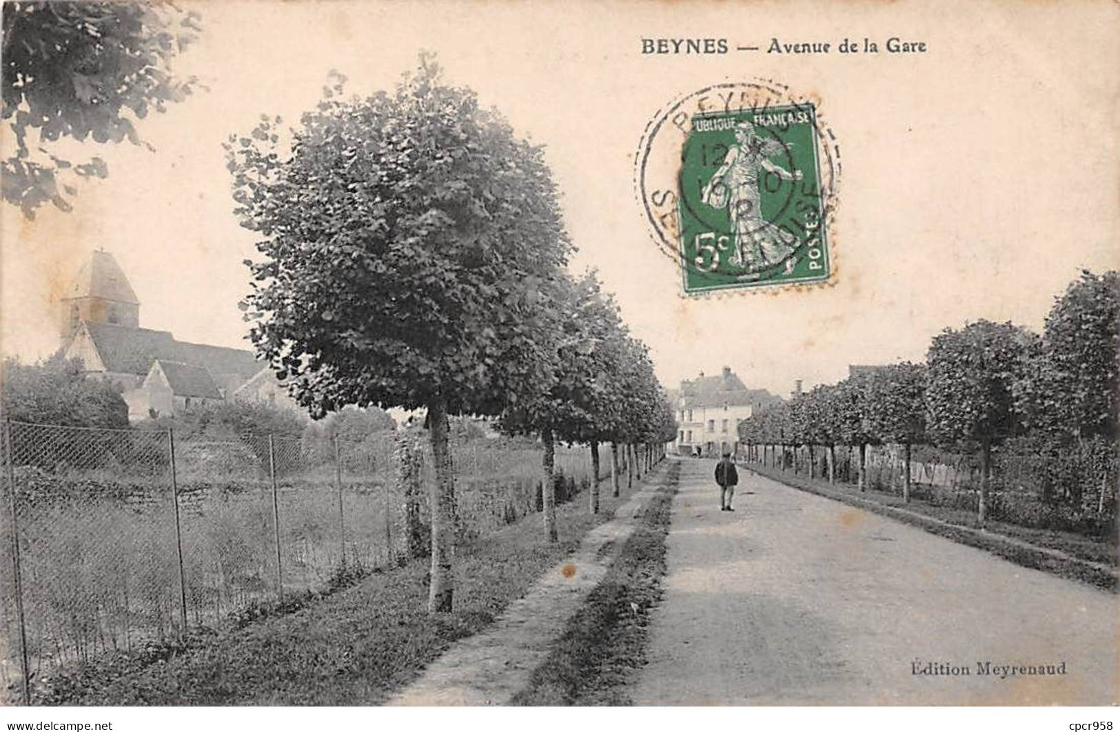 78 - BEYNES - SAN53385 - Avenue De La Gare - Beynes