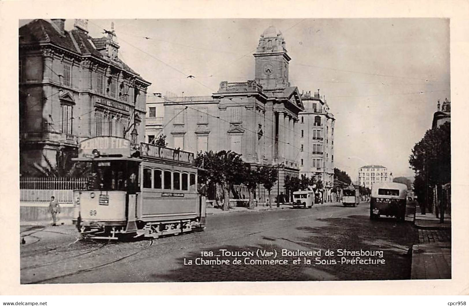 83 - TOULON - SAN53425 - Boulevard De Strasbourg - La Chambre De Commerce Et La Sous Préfecture - Toulon