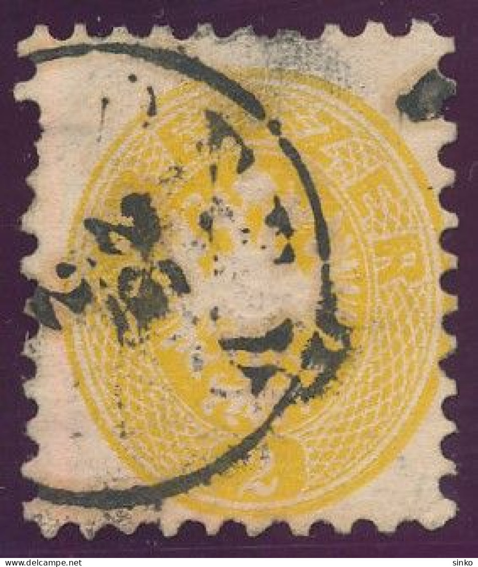 1864. Typography With Embossed Printing 2kr Stamp, OFEN - Usado