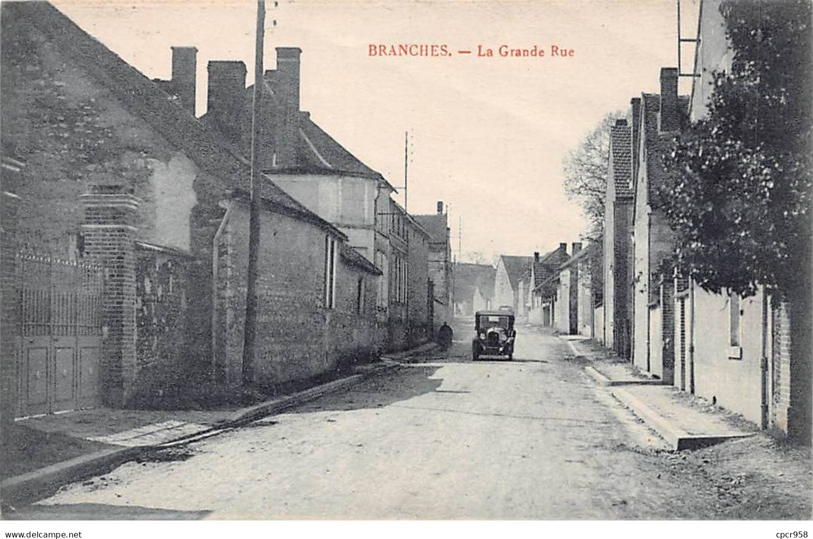 89 - BRANCHES - SAN53479 - La Grande Rue - Autres & Non Classés