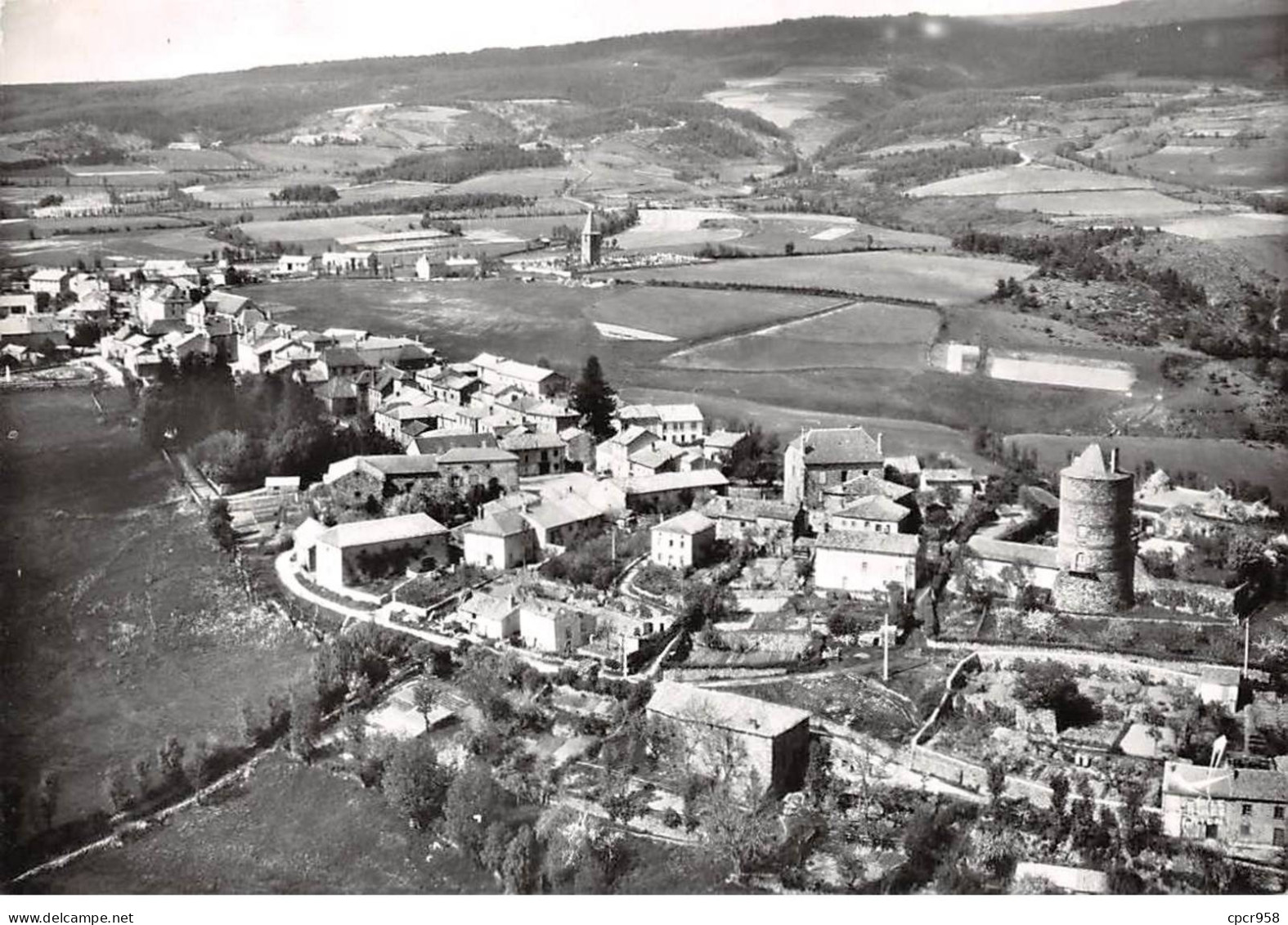 15 . N°sac10261 . RUINES . Vue Panoramique N°3 . En Avion Au Dessus De . Cpsm 10X15 Cm . Lapie - Sonstige & Ohne Zuordnung