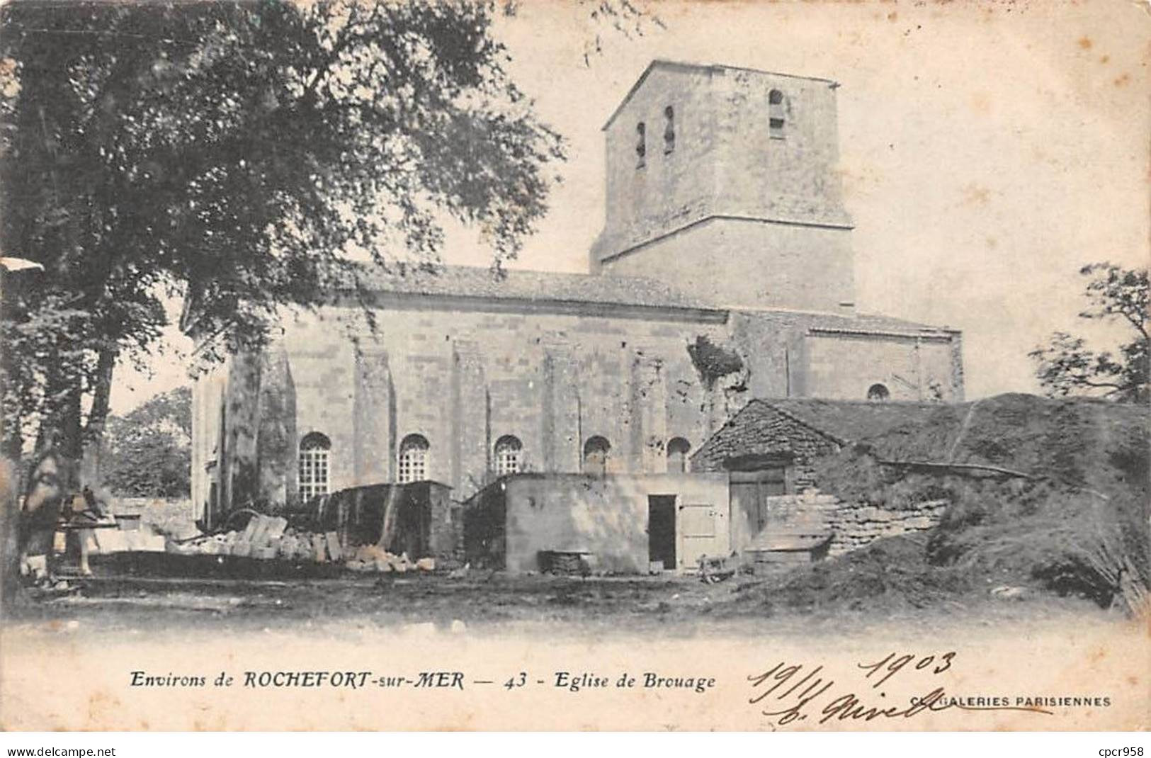 17 - ROCHEFORT SUR MER - SAN47233 - Eglise De Brouage - Rochefort