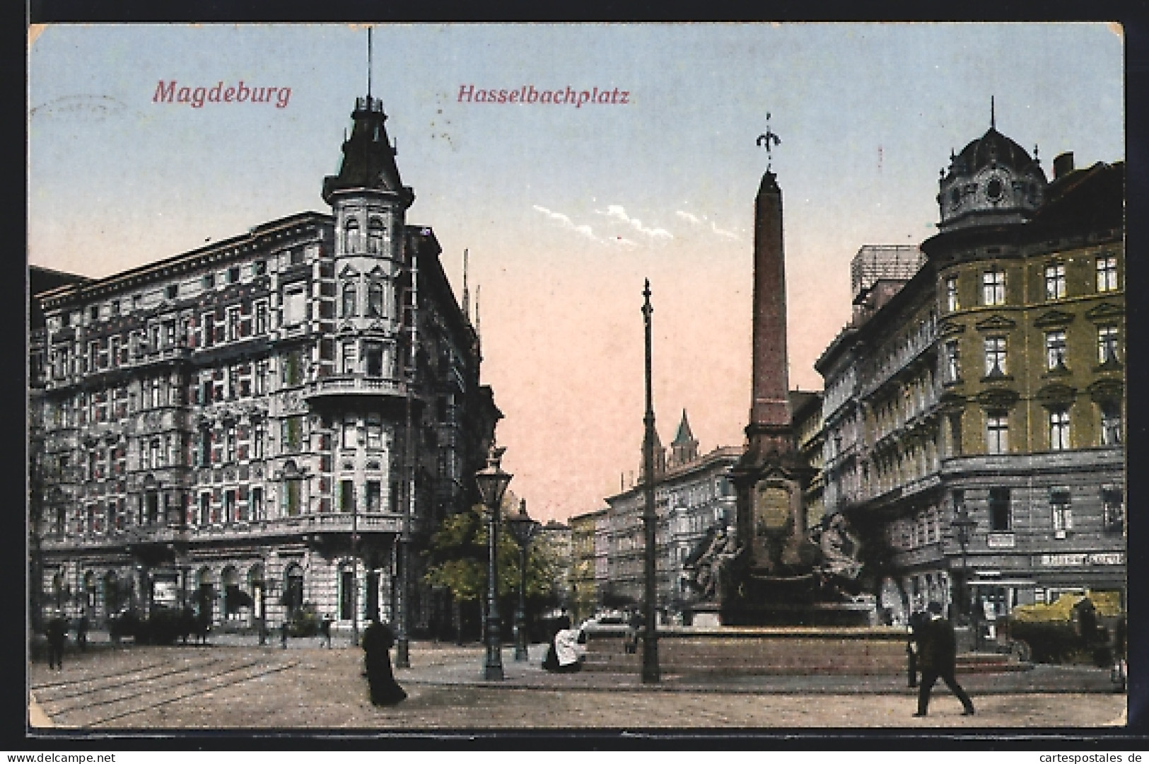 AK Magdeburg, Hasselbachplatz  - Magdeburg