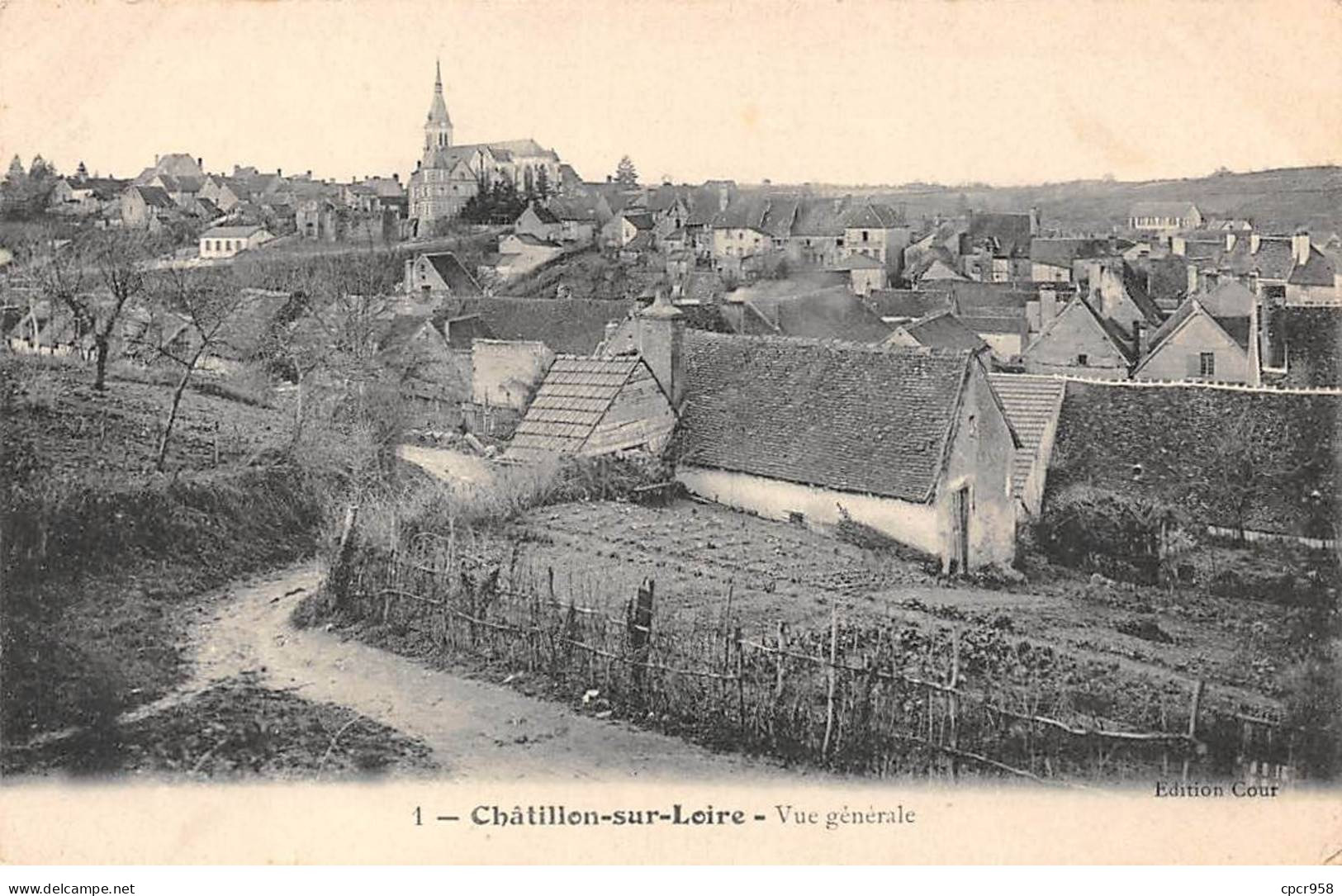 45 - CHATILLON SUR LOIRE - SAN47458 - Vue Générale - Chatillon Sur Loire