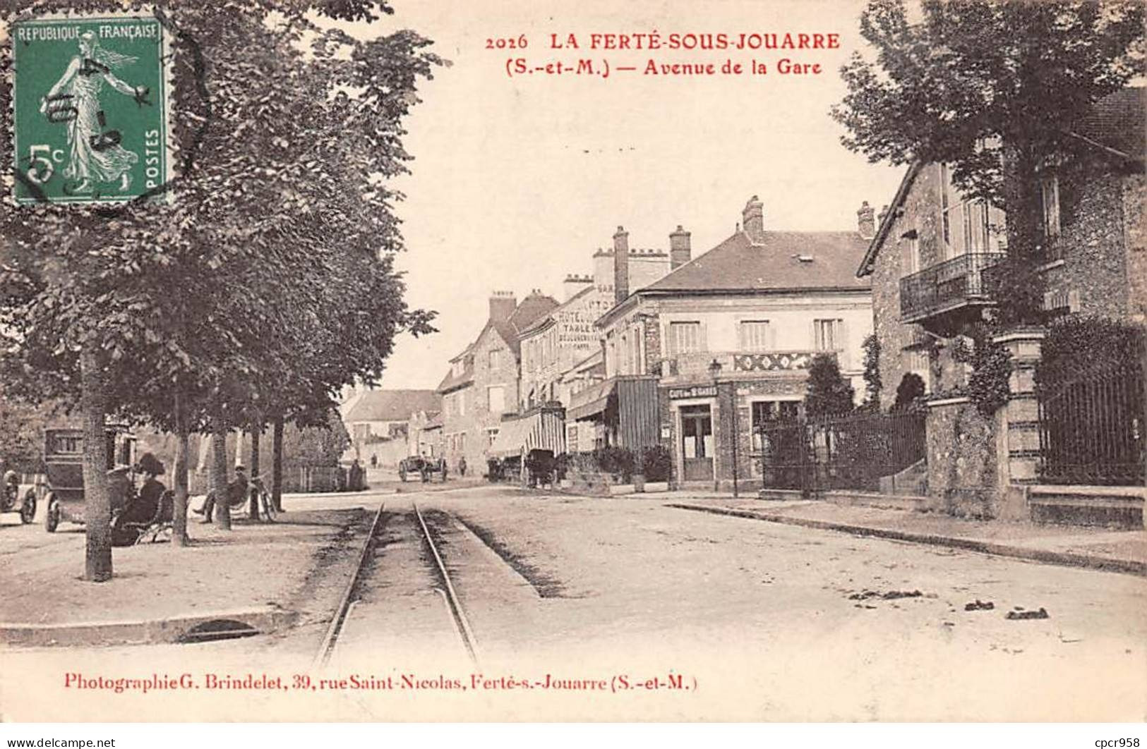77 - LA FERTE SOUS JOUARRE - SAN49397 - Avenue De La Gare - La Ferte Sous Jouarre