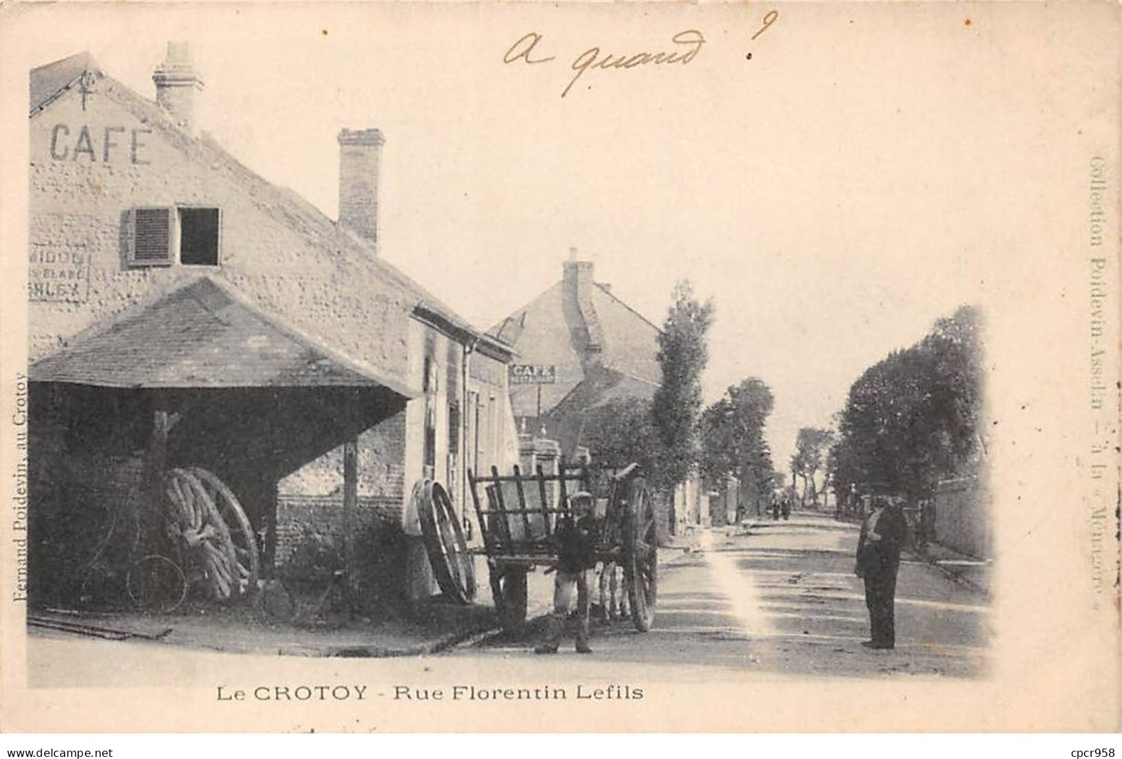 80 - LE CROTOY - SAN49442 - Rue Florentin Lefils - Le Crotoy