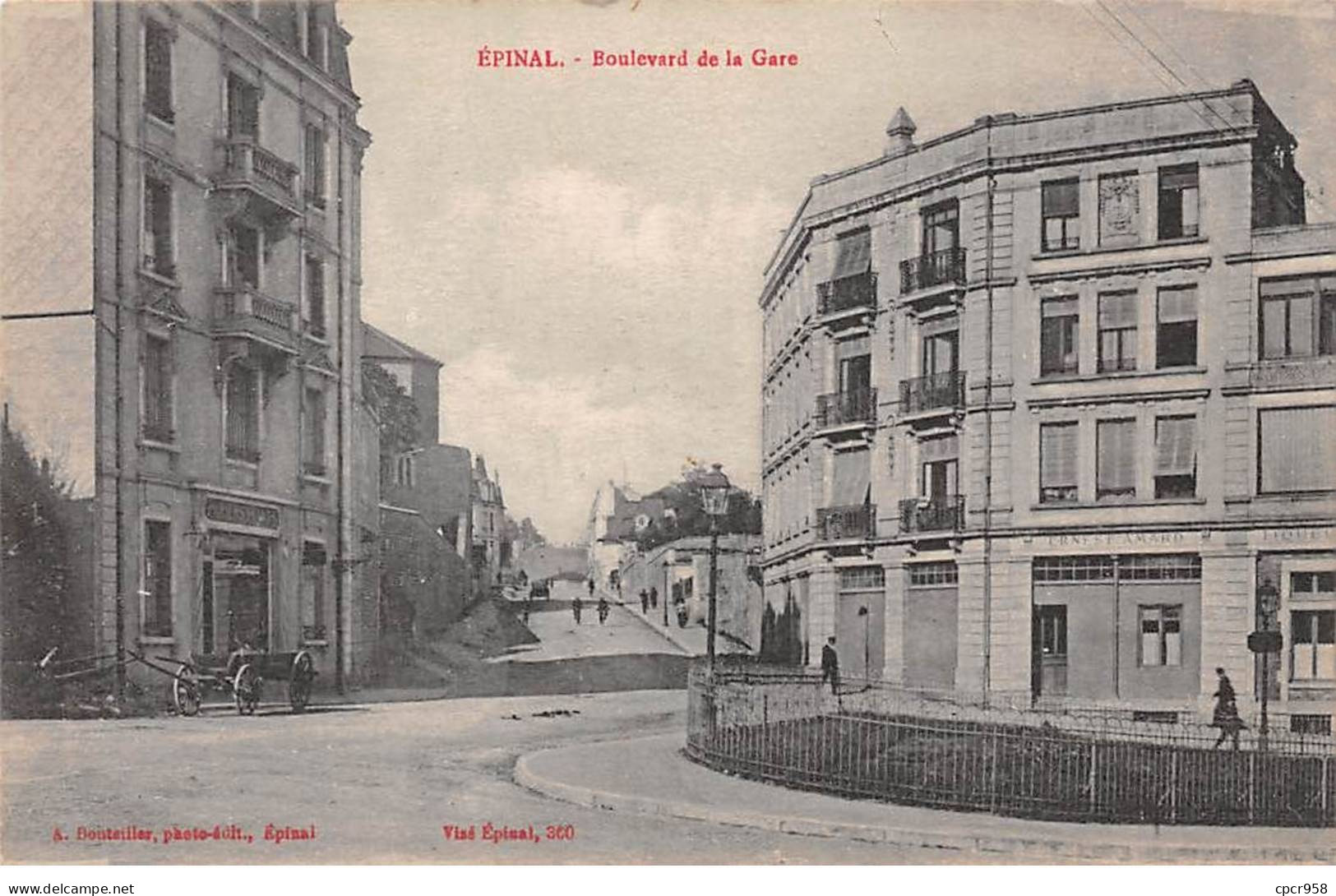 88 - EPINAL - SAN49486 - Boulevard De La Gare - Epinal