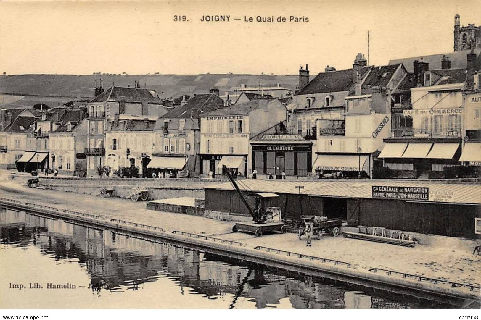 89 - JOIGNY - SAN49493 - Le Quai De Paris - Joigny