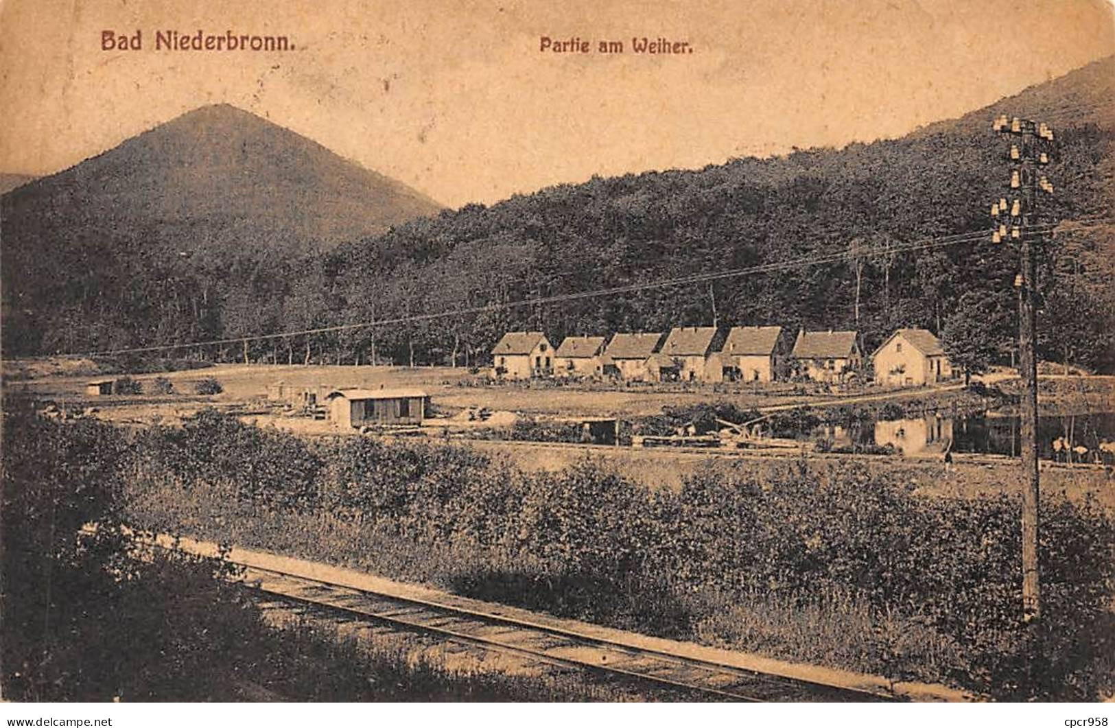 67 - NIEDERBRONN - SAN50645 - Partie Am Weiher - Niederbronn Les Bains