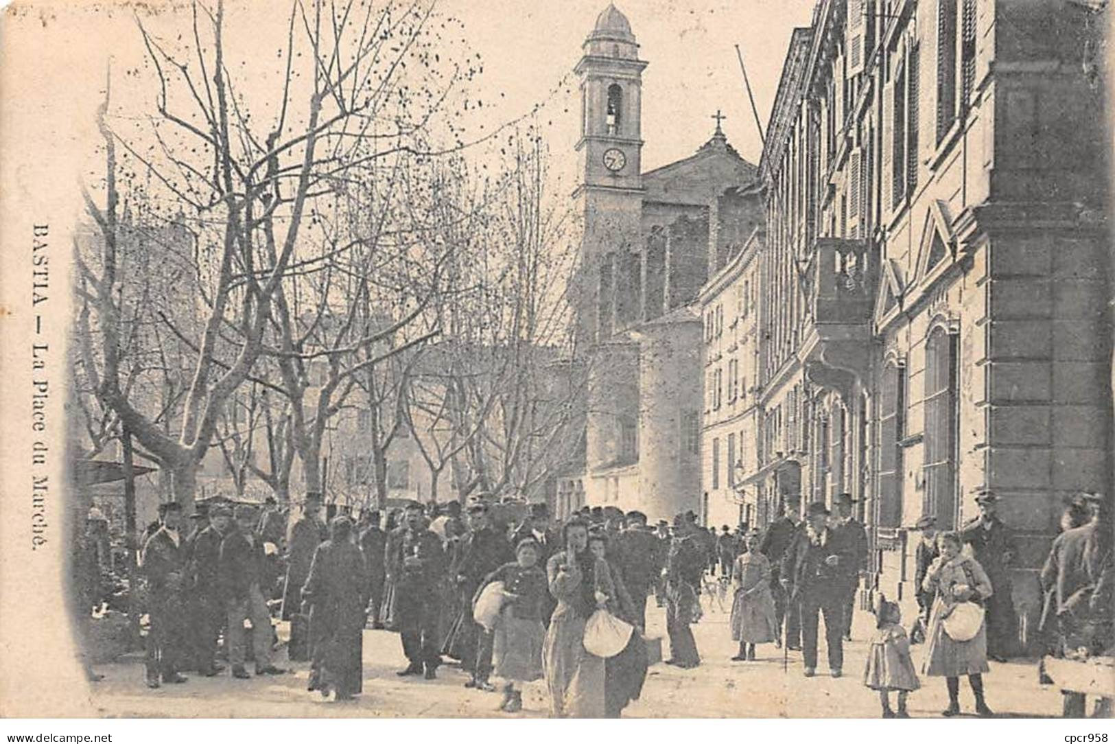 20 - BASTIA - SAN55066 - La Place Du Marché - Bastia