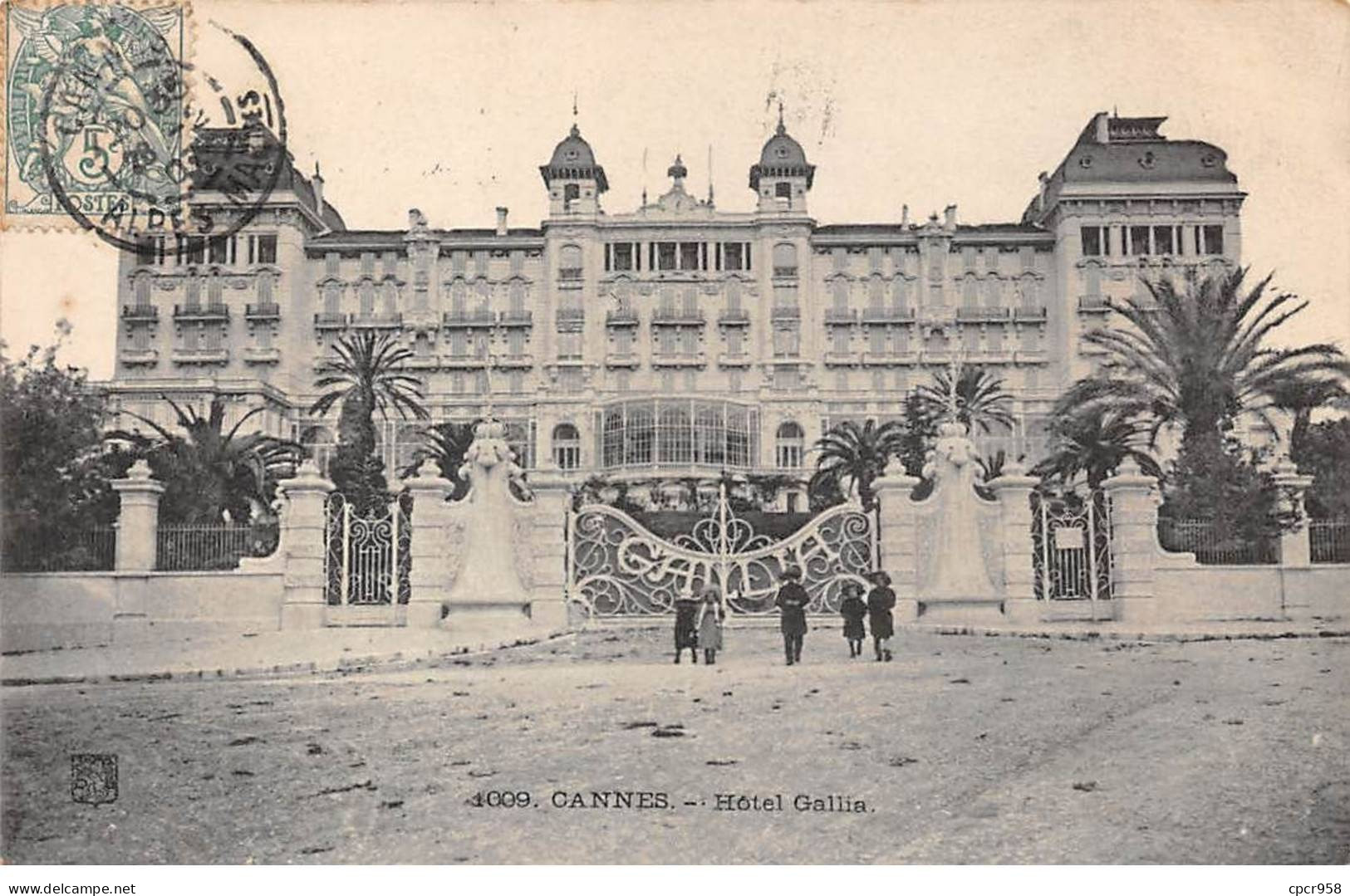 06 - CANNES - SAN56638 - Hôtel Gallis - Cannes