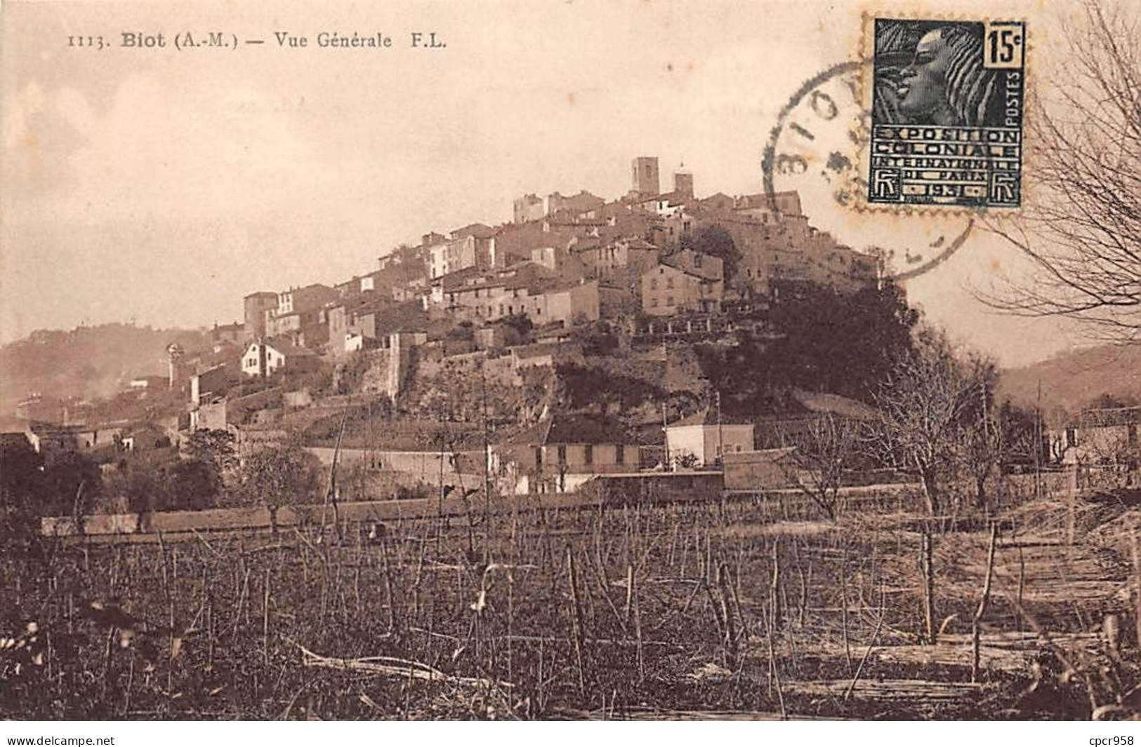 06 - BIOT - SAN56643 - Vue Générale - Biot