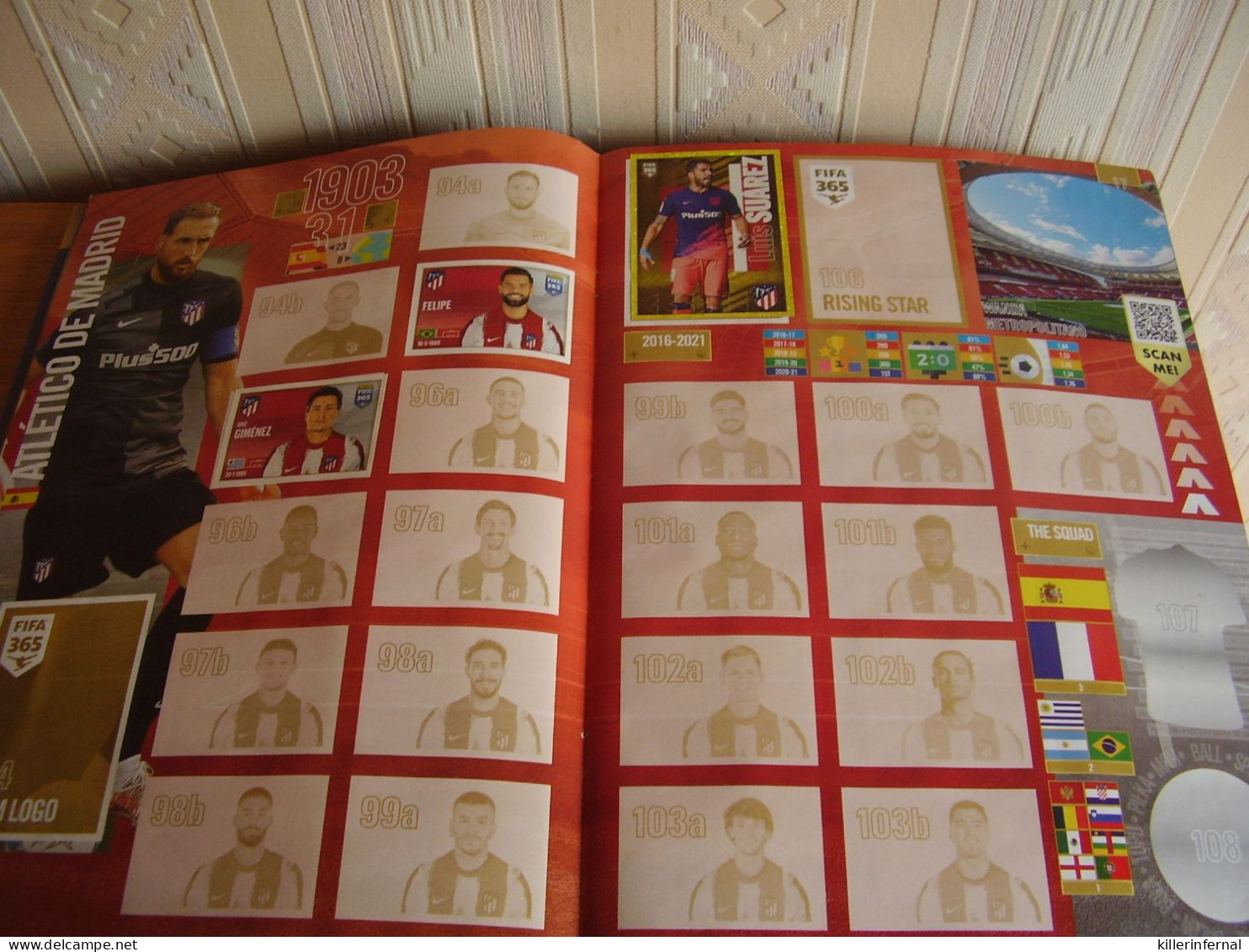 Album Chromos Images Vignettes Stickers Panini  ***  FIFA 365  ***  2022 - Albums & Katalogus