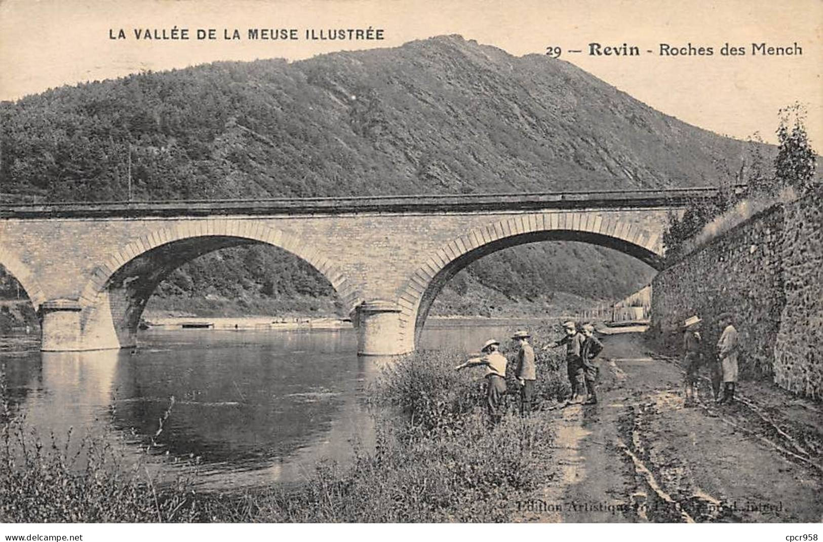 08 - REVIN - SAN56706 - Roches Des Mench - La Vallée De La Meuse Illustrée - Revin