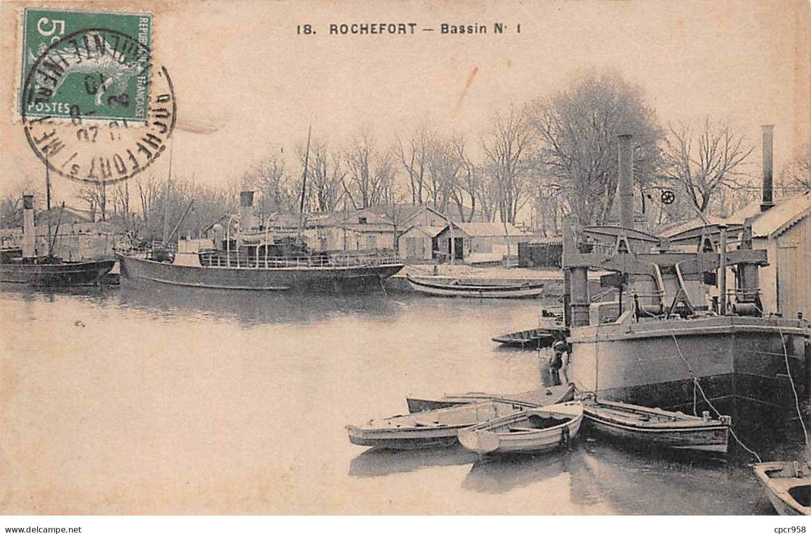 17 - ROCHEFORT - SAN56889 - Bassin N°1 - Rochefort