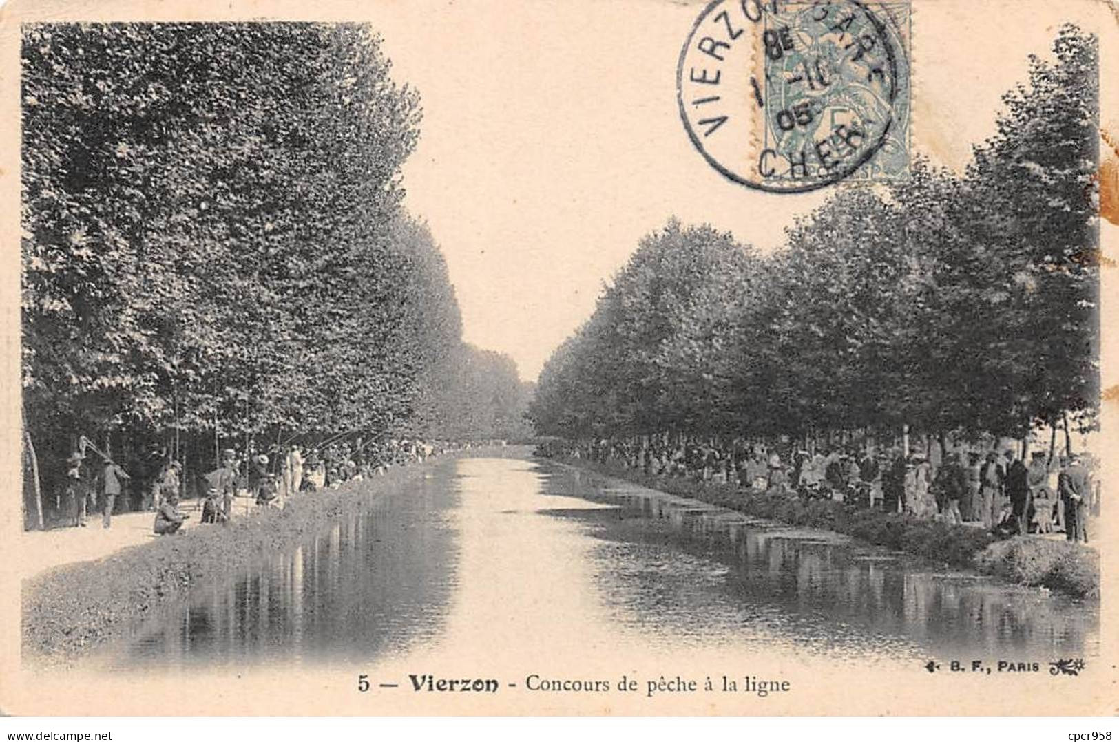 18 - VIERZON - SAN56901 - Concours De Pêche à La Ligne - Vierzon