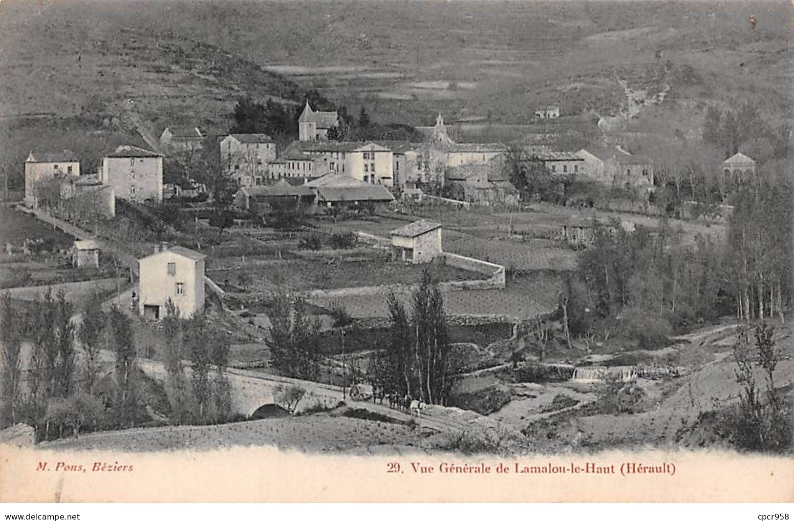 34 - LAMALOU LE HAUT - SAN56983 - Vue Générale - Lamalou Les Bains