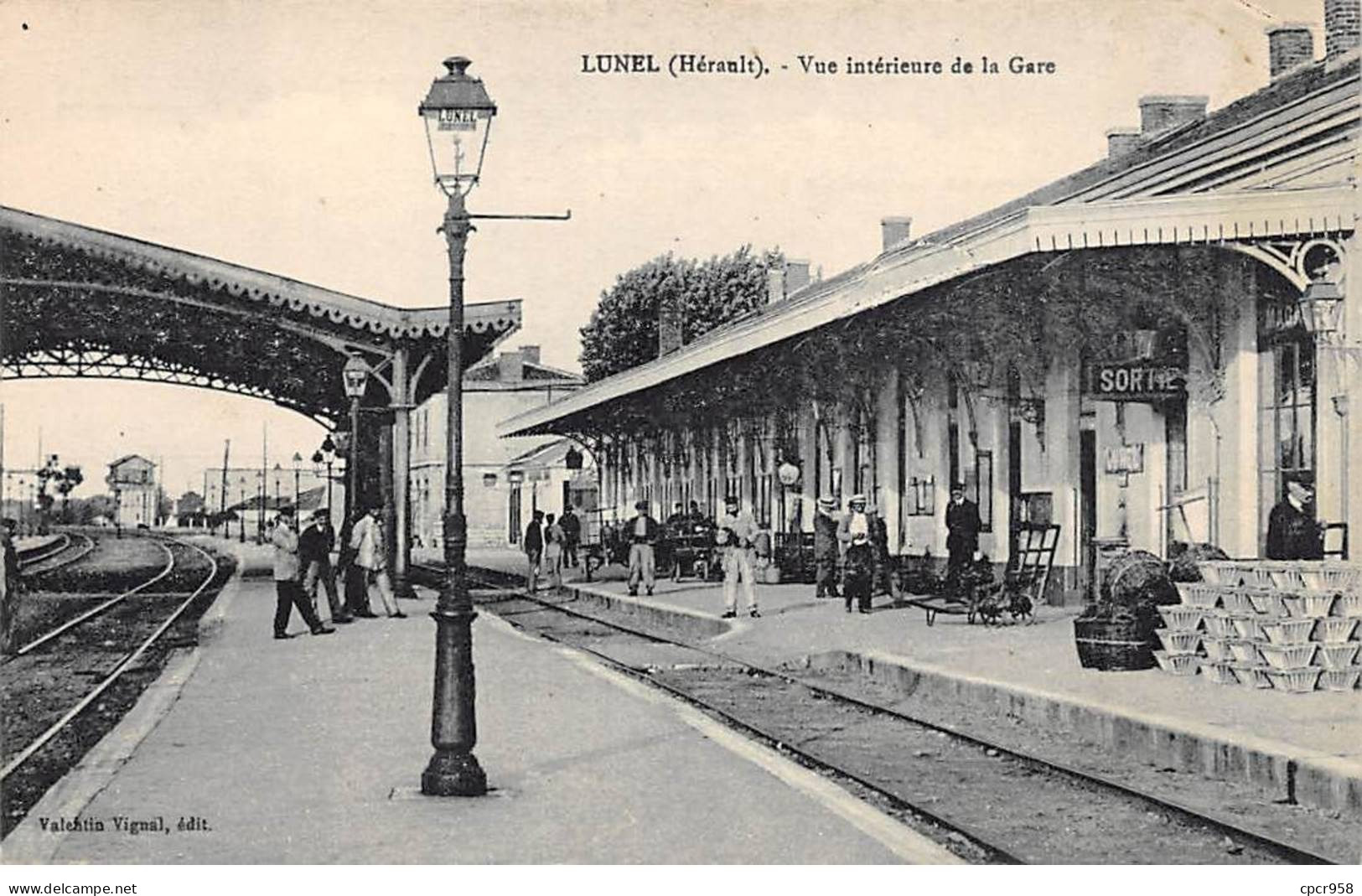 34 - LUNEL - SAN56980 - Vue Intérieure De La Gare - Lunel