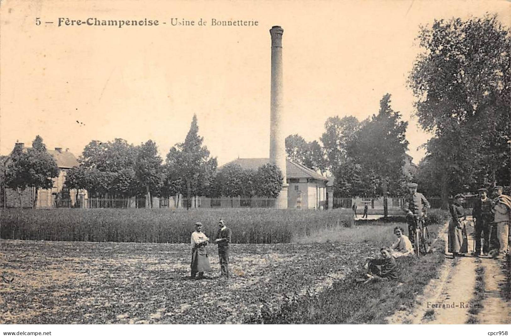 51 - FERE CHAMPENOISE - SAN57054 - Usine De Bonnetterie - Fère-Champenoise