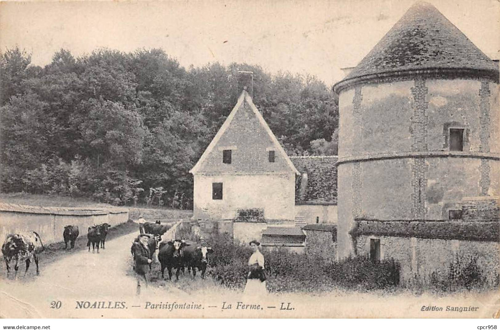 60 - NOAILLES - SAN57141 - Parisisfontaine - La Ferme - Agriculture - Noailles