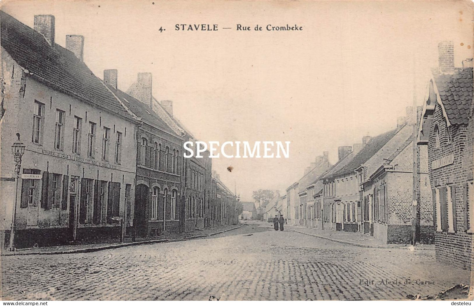 Rue De Crombeke - Stavele - Alveringem