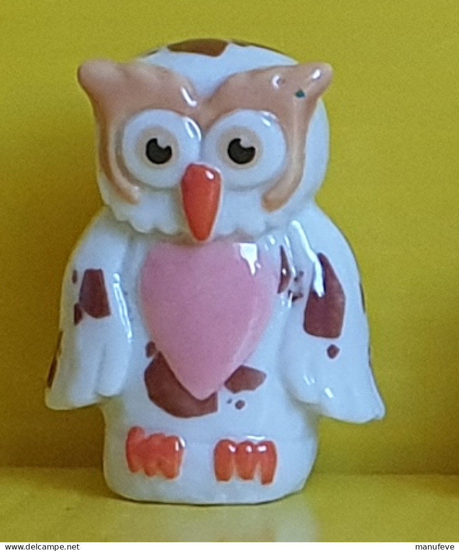 Fève - Hiboo Toufoo 2021 - Hibou  - Chouette - Tiere