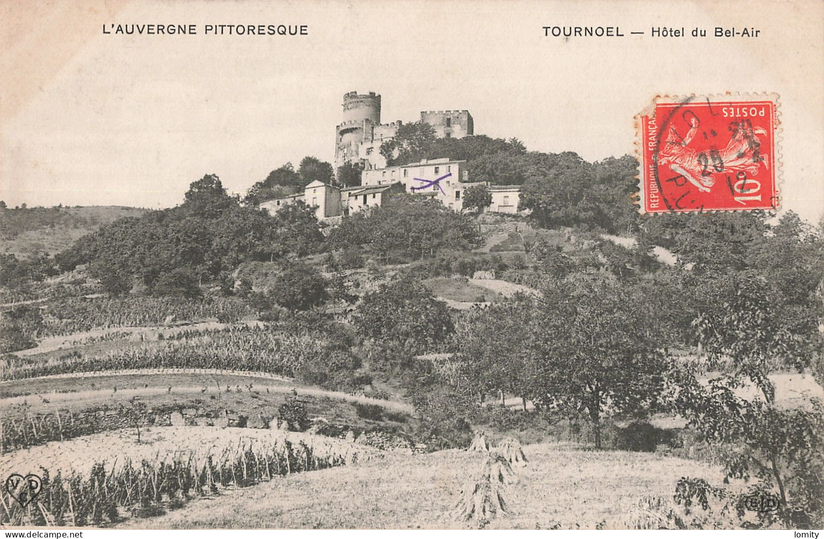 Destockage lot de 32 cartes postales CPA Auvergne Clermont Ferrand la Bourboule Royat Chatelguyon Mont Dore