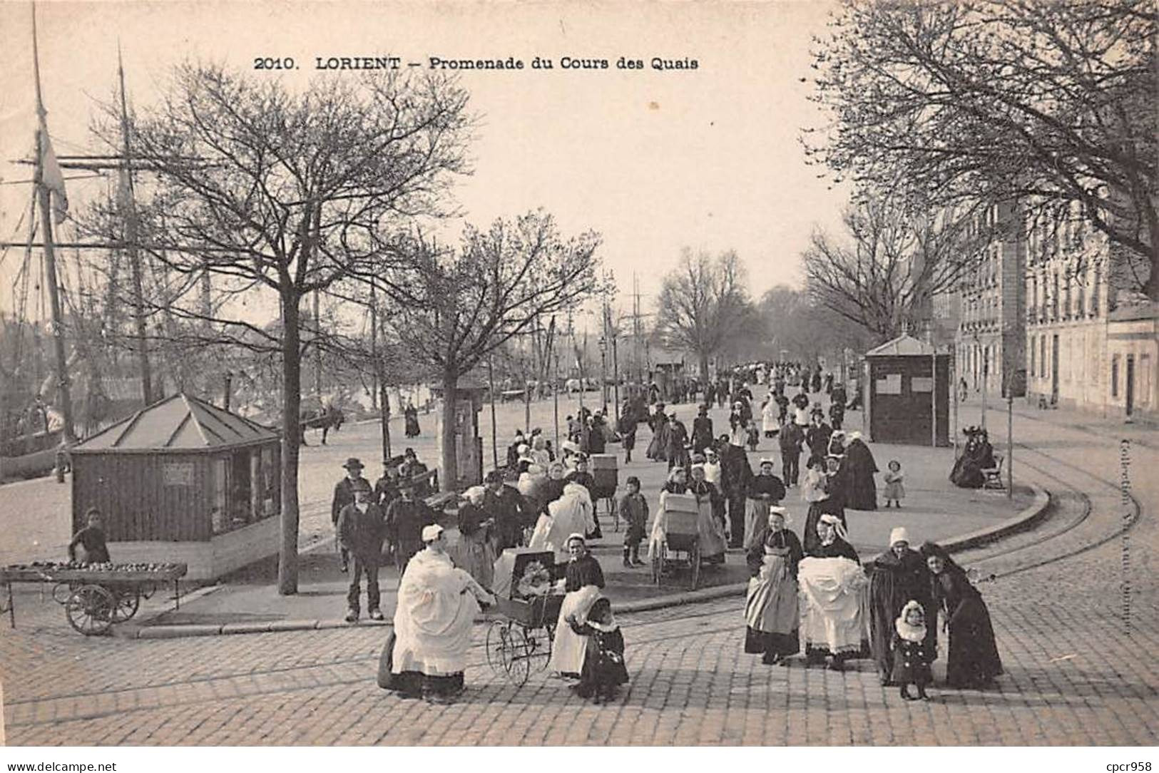 56 - LORIENT - SAN52938 - Promenade Du Cours Des Quais - Lorient