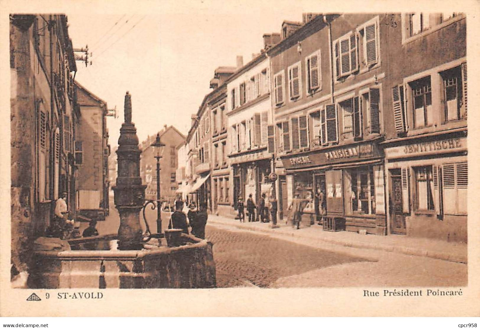 57 - SAINT AVOLD - SAN52956 - Rue Président Poincaré - Saint-Avold