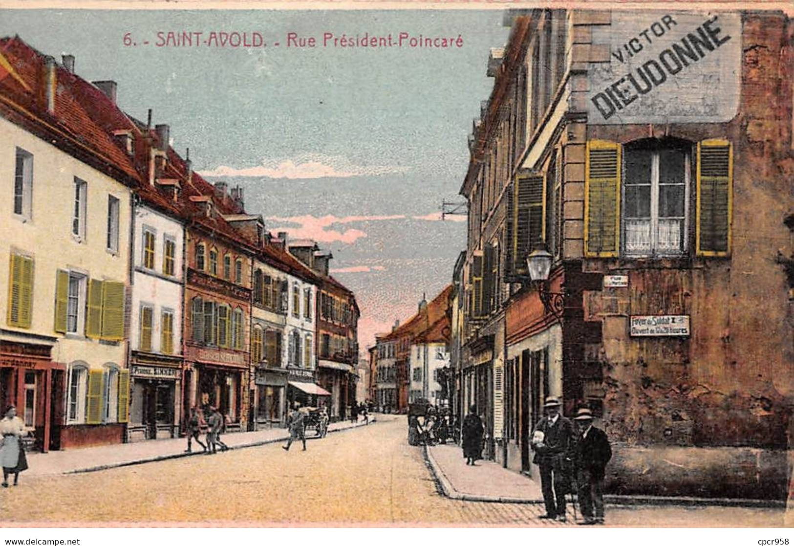 57 - SAINT AVOLD - SAN52954 - Rue Président Poincaré - Saint-Avold