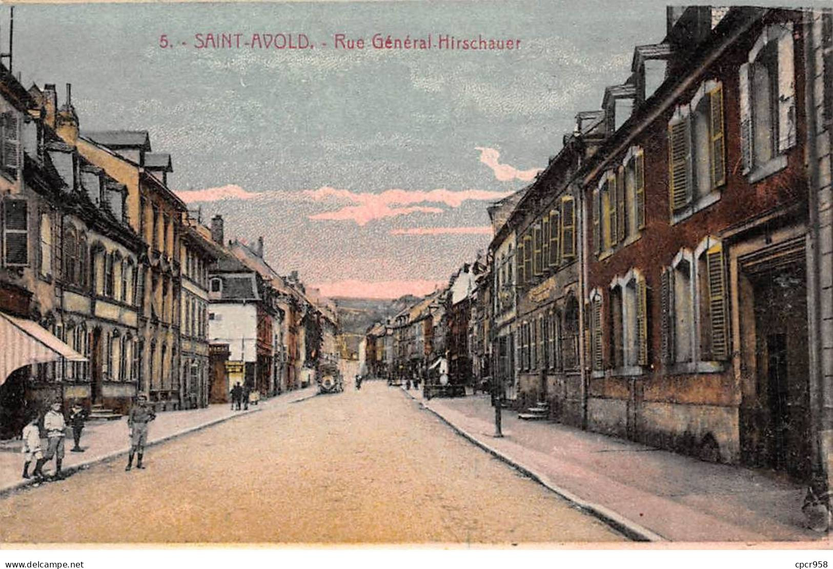 57 - SAINT AVOLD - SAN52953 - Rue Général Hirschauer - Saint-Avold