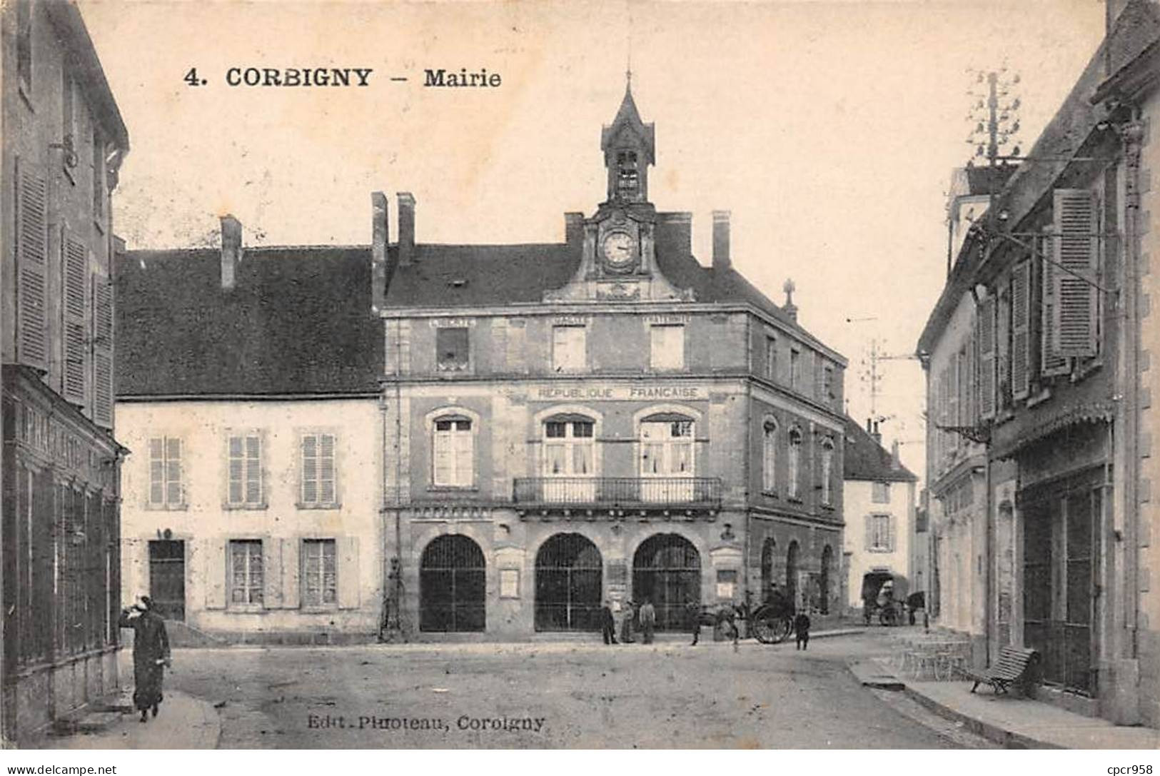 58 - CORBIGNY - SAN52974 - Mairie - Corbigny