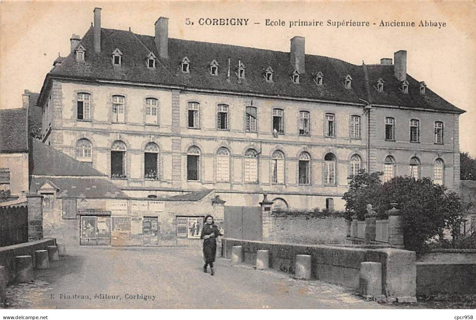 58 - CORBIGNY - SAN52972 - Ecole Primaire Supérieure - Ancienne Abbaye - Corbigny