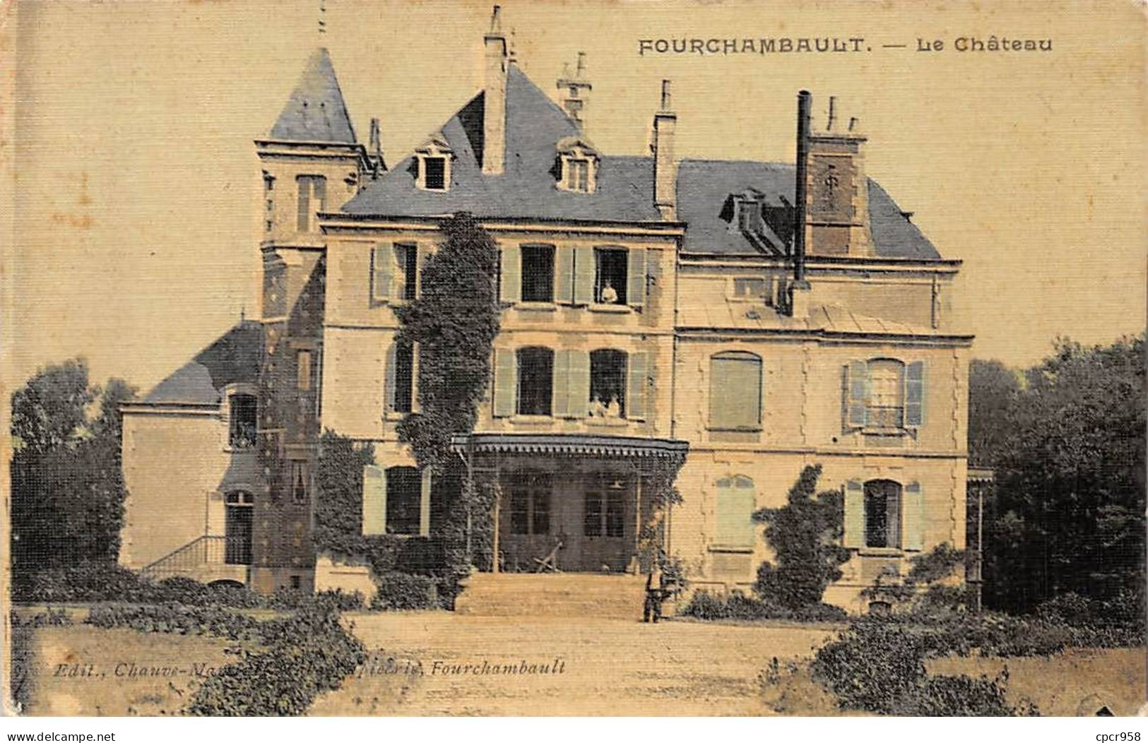 58 - FOURCHAMBAULT - SAN52989 - Le Château - Sonstige & Ohne Zuordnung