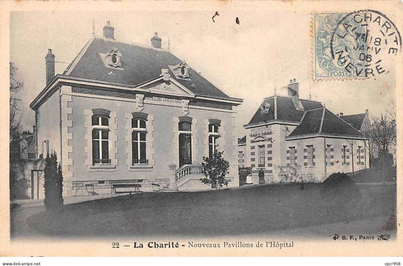 58 - LA CHARITE - SAN52978 - Nouveaux Pavillons De L'Hôpital - La Charité Sur Loire